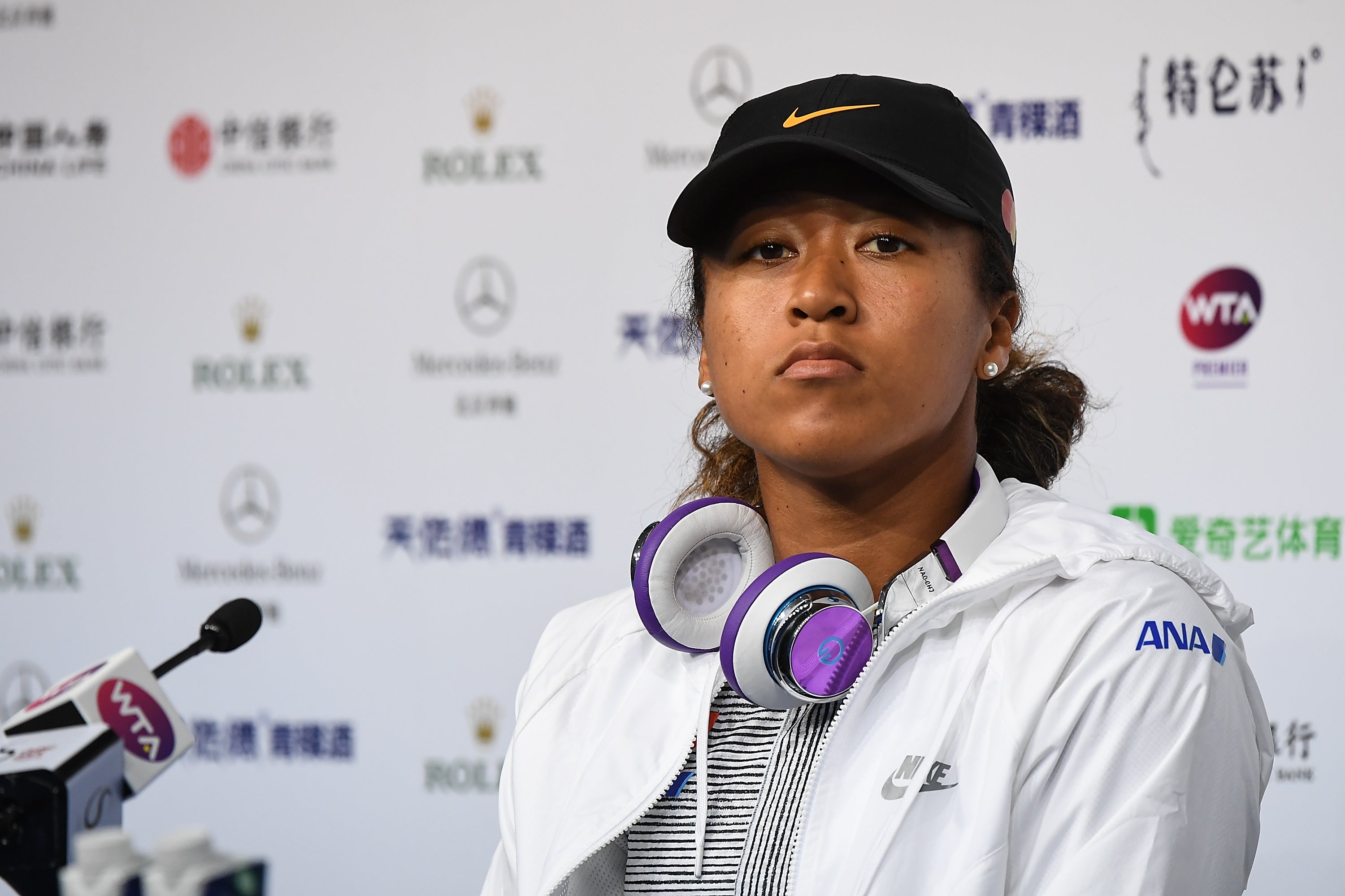 Osaka refused to attend a press conference and left the French Open last month