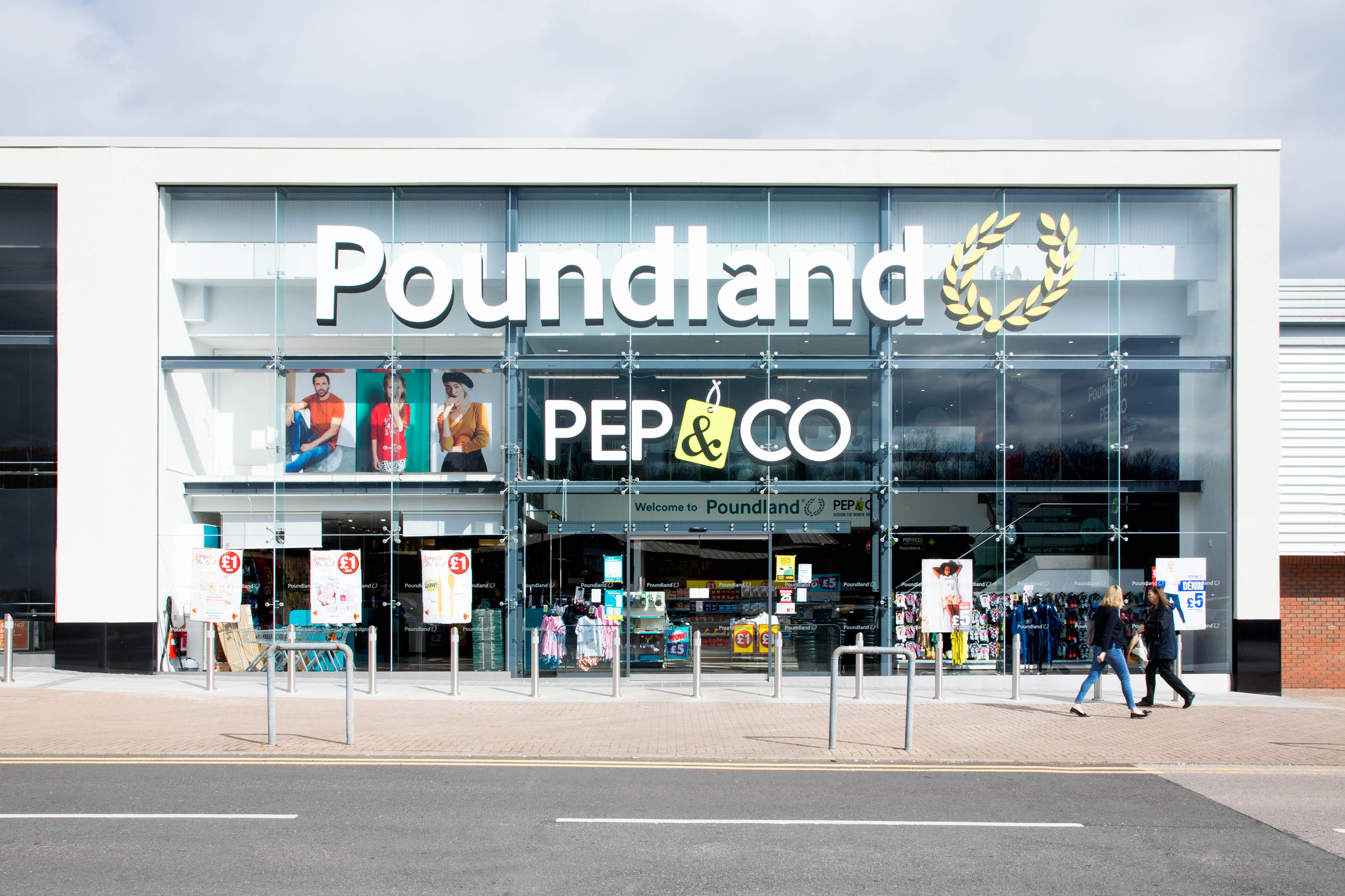 A Poundland store