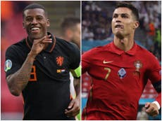 Euro 2020 team of the group stage with Cristiano Ronaldo, Jorginho and Danny Ward