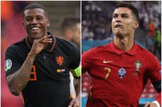 Euro 2020 team of the group stage with Cristiano Ronaldo, Jorginho and Danny Ward