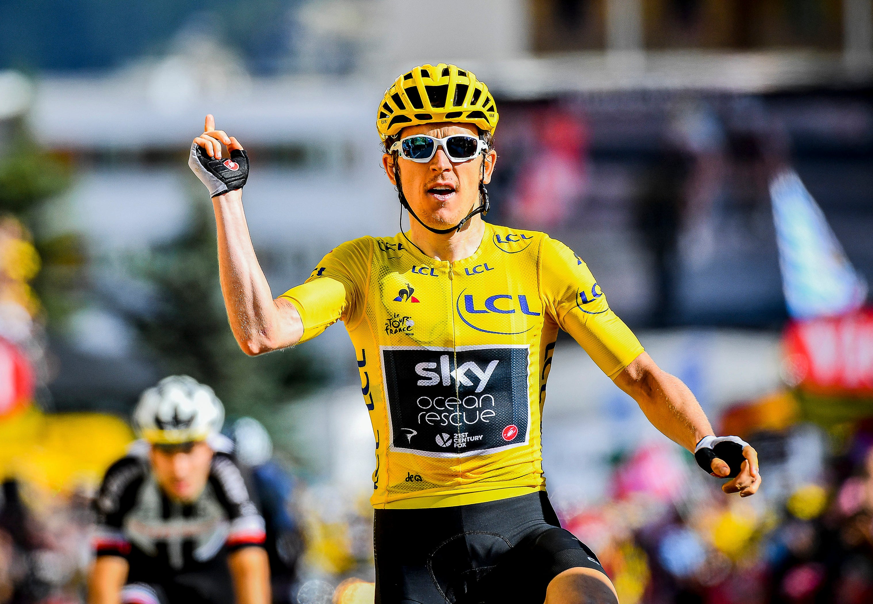 Geraint Thomas is looking to reprise his 2018 Tour de France win