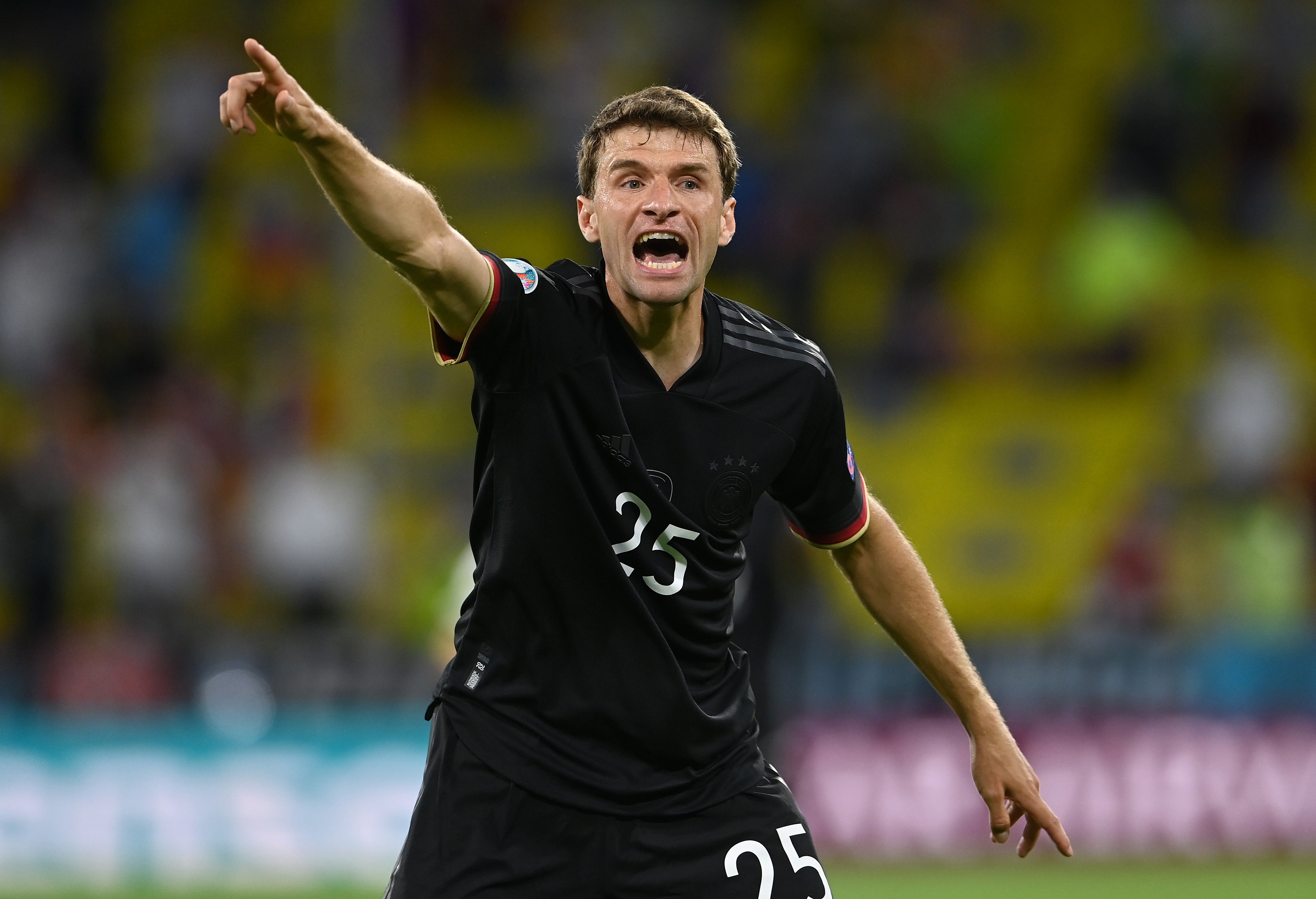 Müller’s role has changed but his determination has never wavered