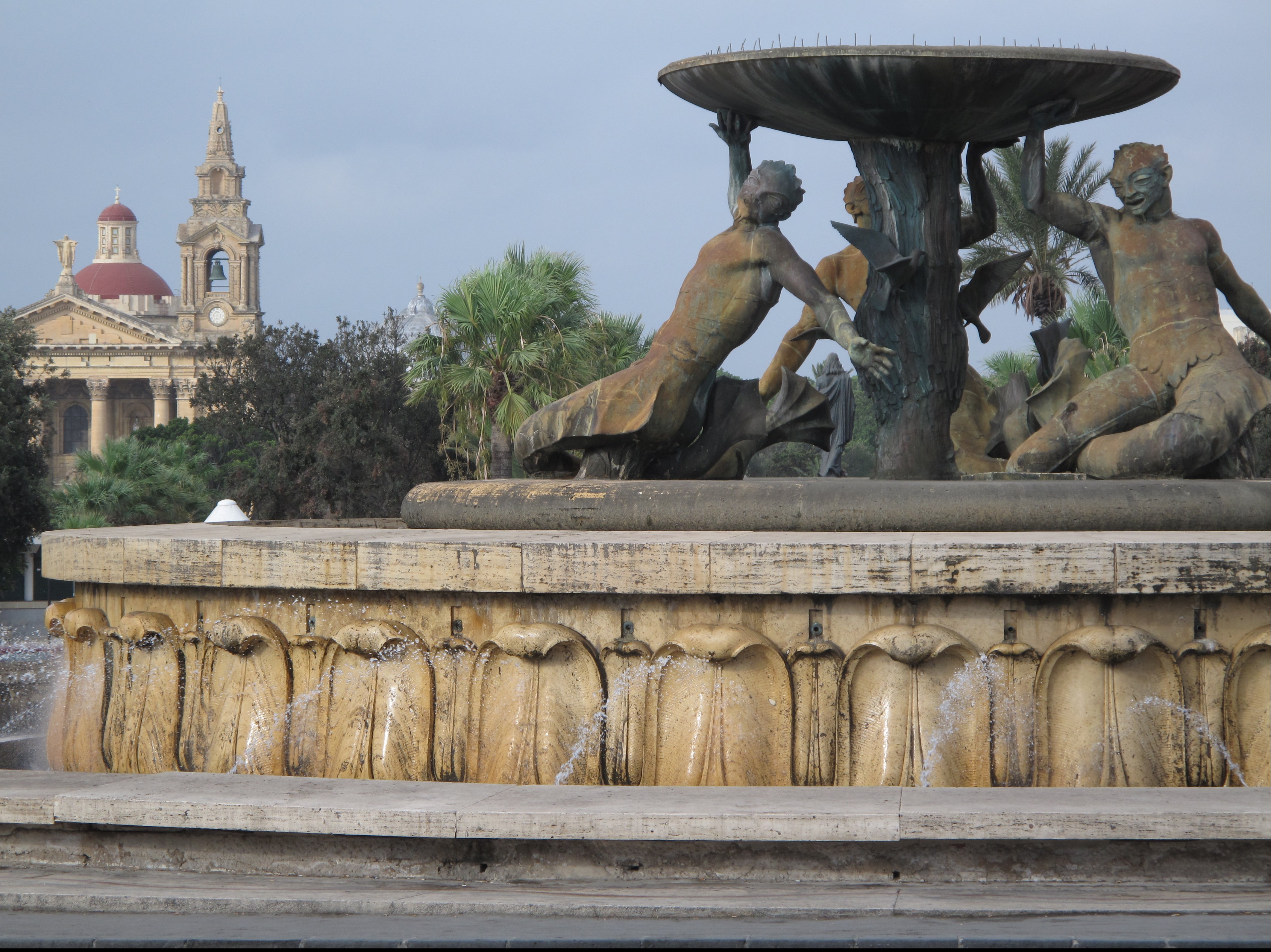 Welcome sight: Victoria, the city on the Maltese island of Gozo