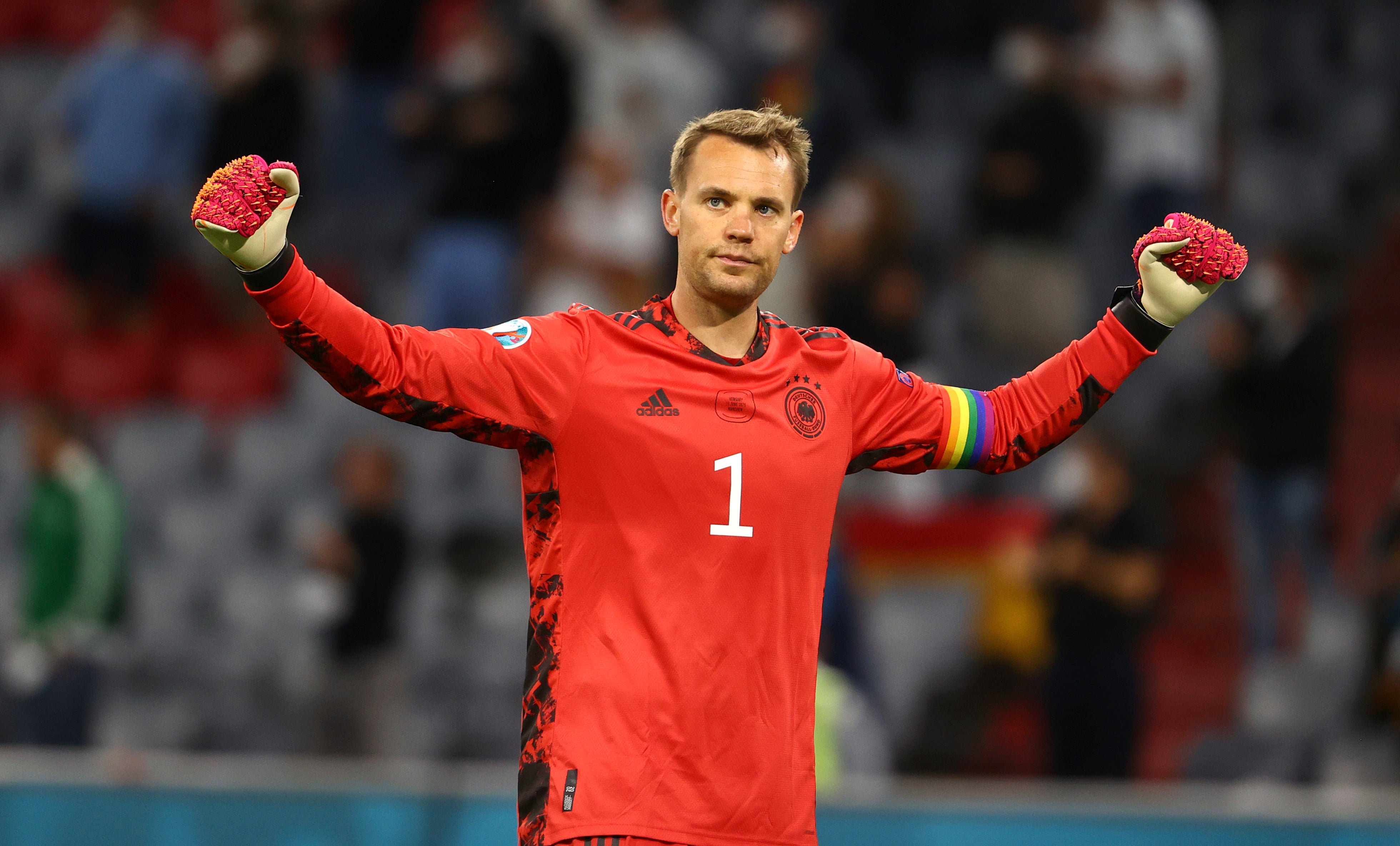 Manuel Neuer, the Germany goalkeeper