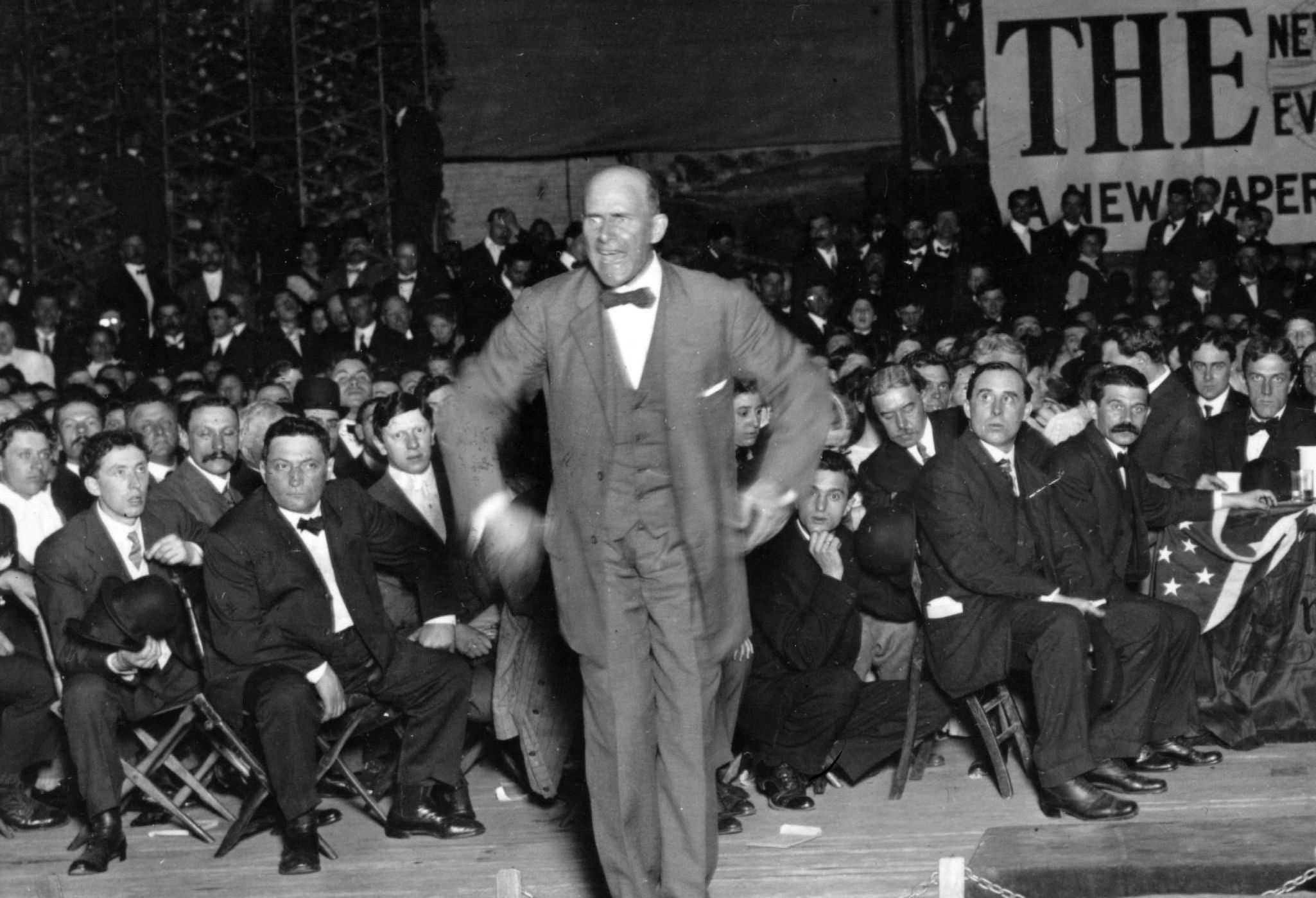 Eugene Debs of the Socialist Party of the USA made five bids for the US presidency