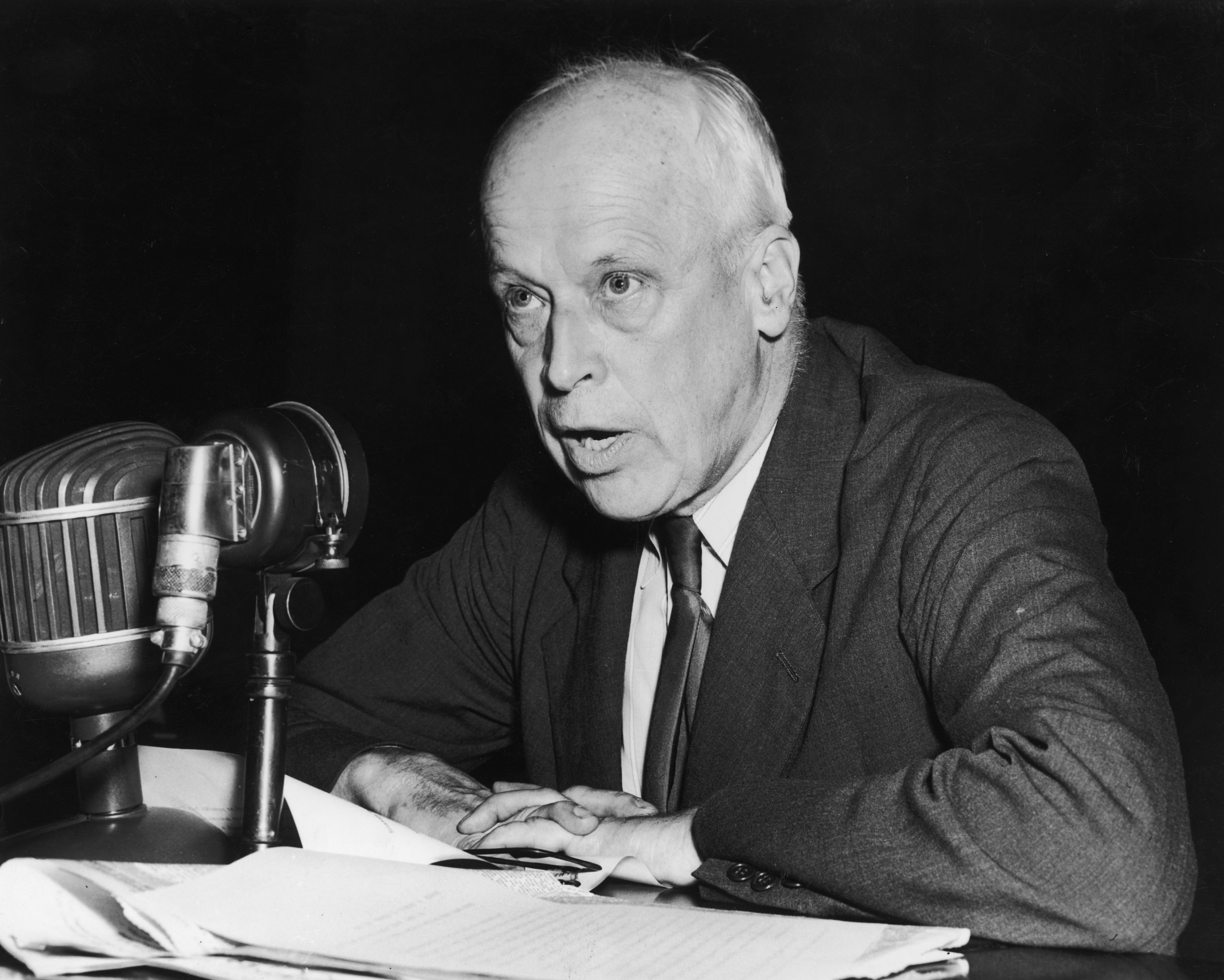 Norman Thomas ran six times for president as a socialist