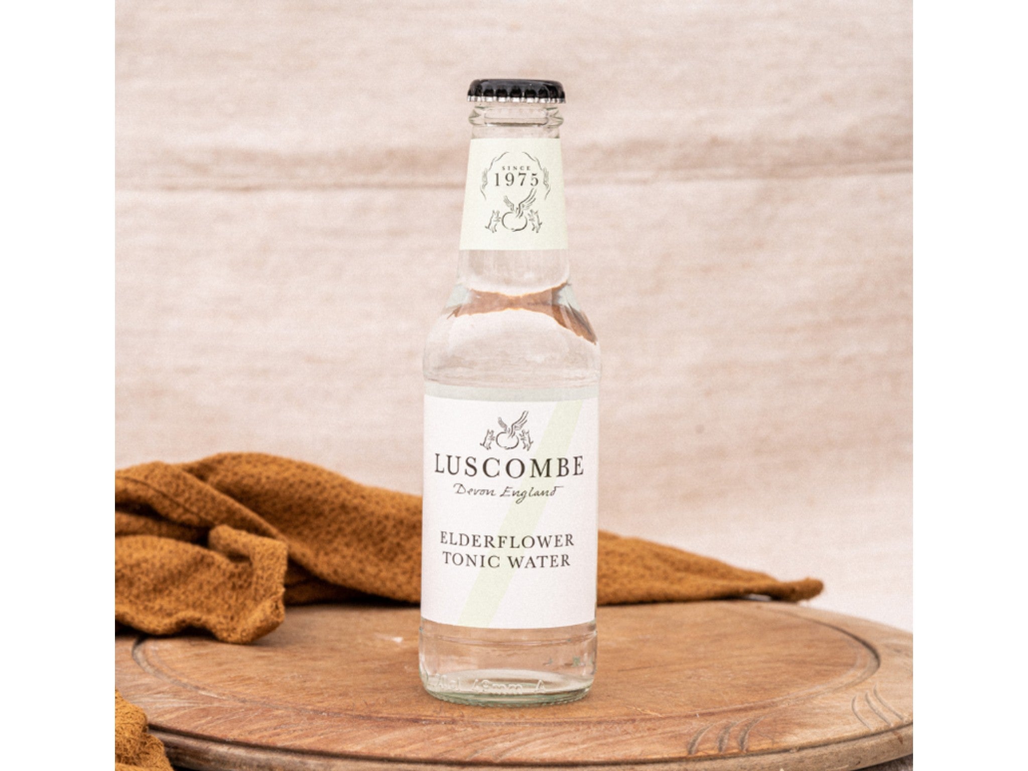 Luscombe elderflower tonic water, 200ml indybest