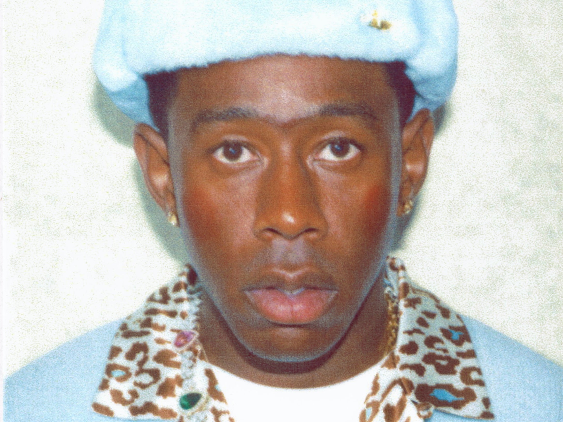 Tyler, the Creator in artwork for his new album