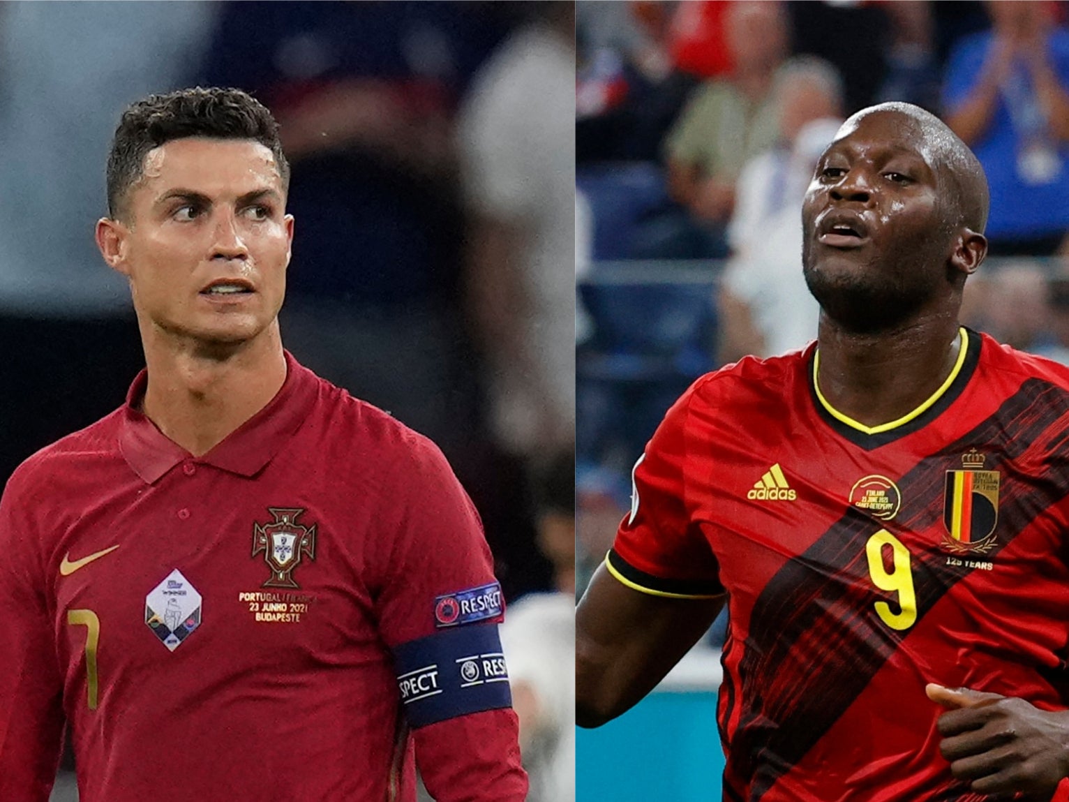 Ronaldo and Lukaku will battle it out in Seville