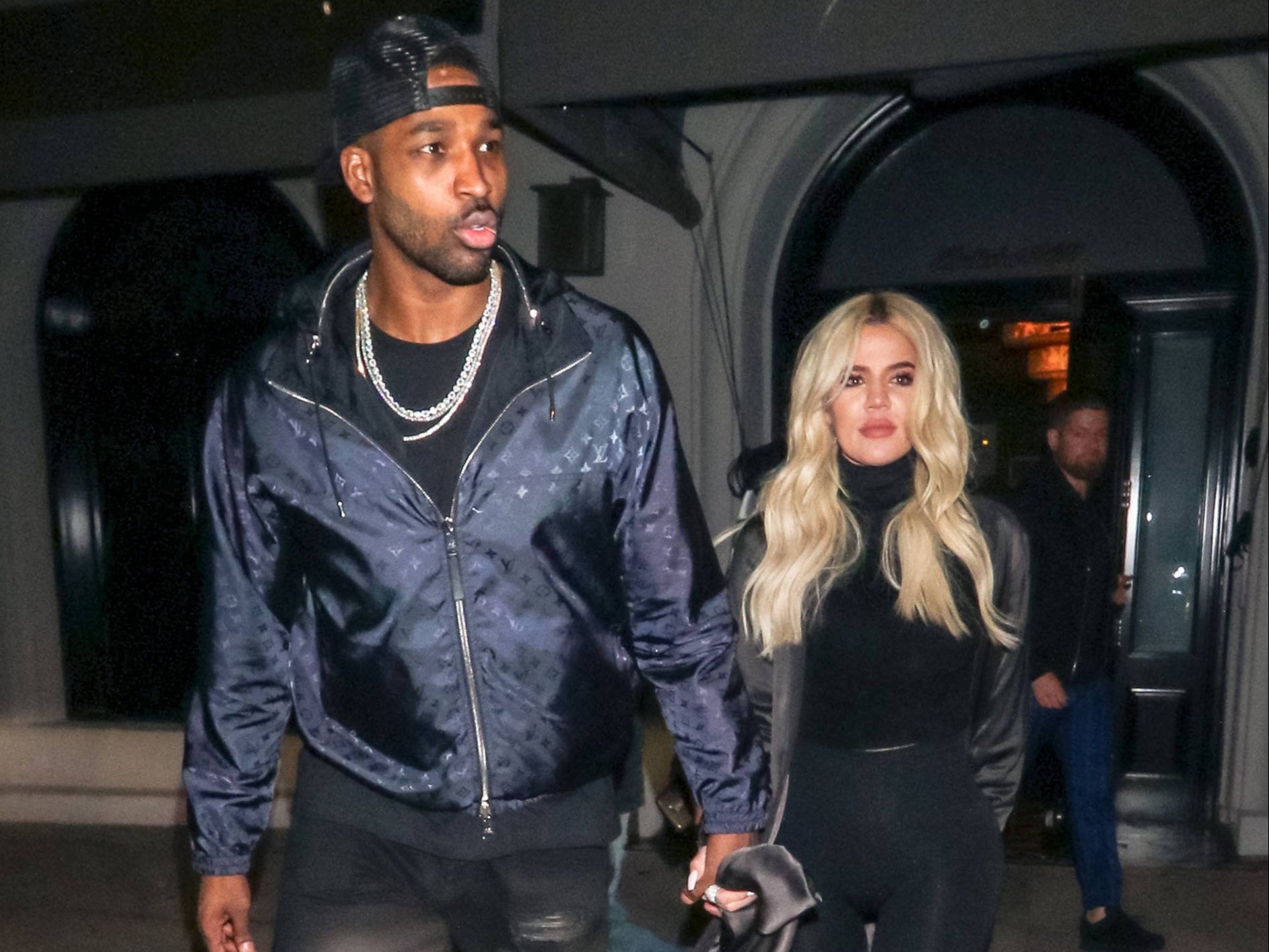 Khloe Kardashian and Tristan Thompson