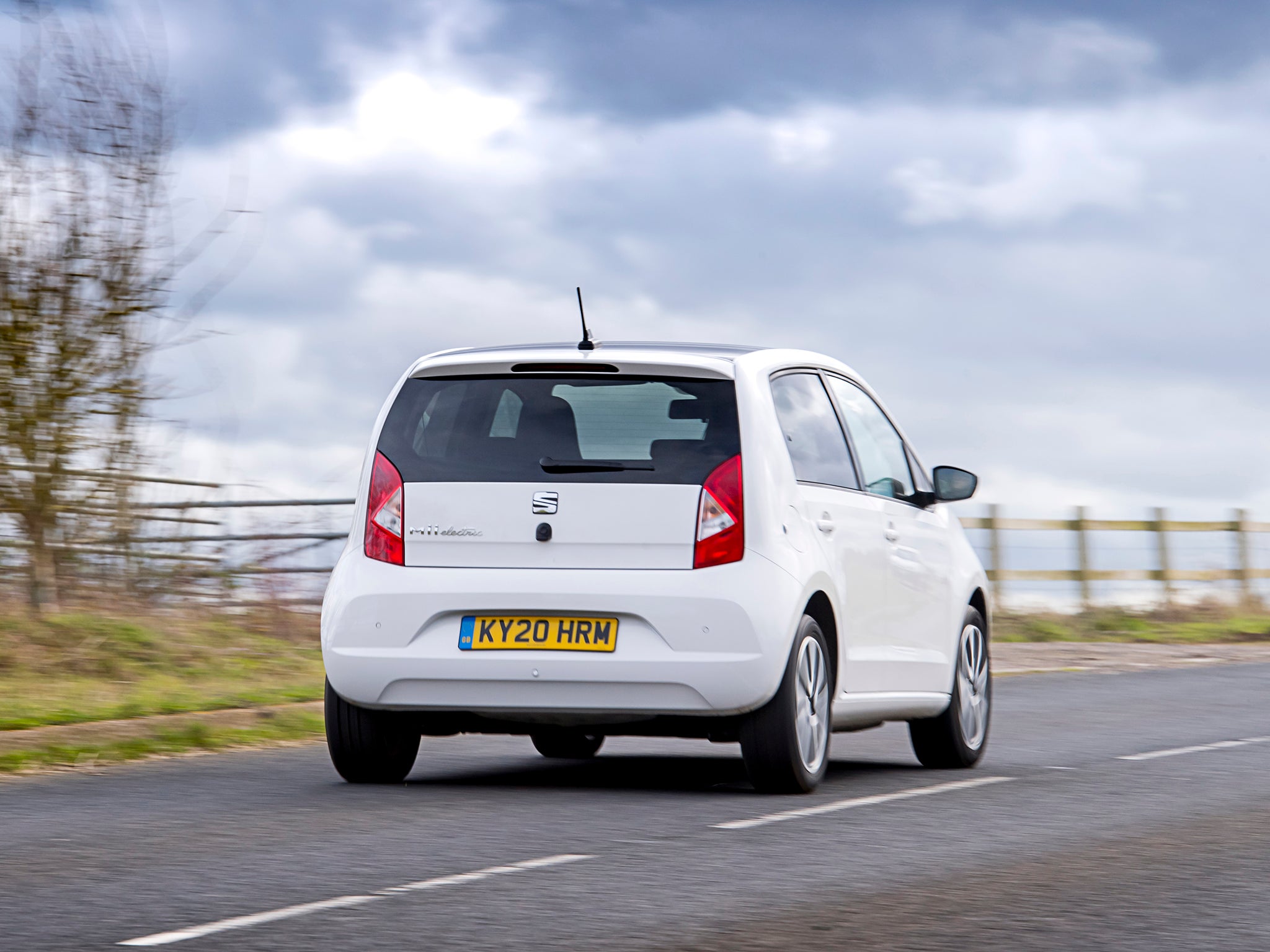 The Mii will go for for around 160 miles between charges, if you’re sensible, and you can easily charge it overnight or top it up within an hour at a commercial fast charger