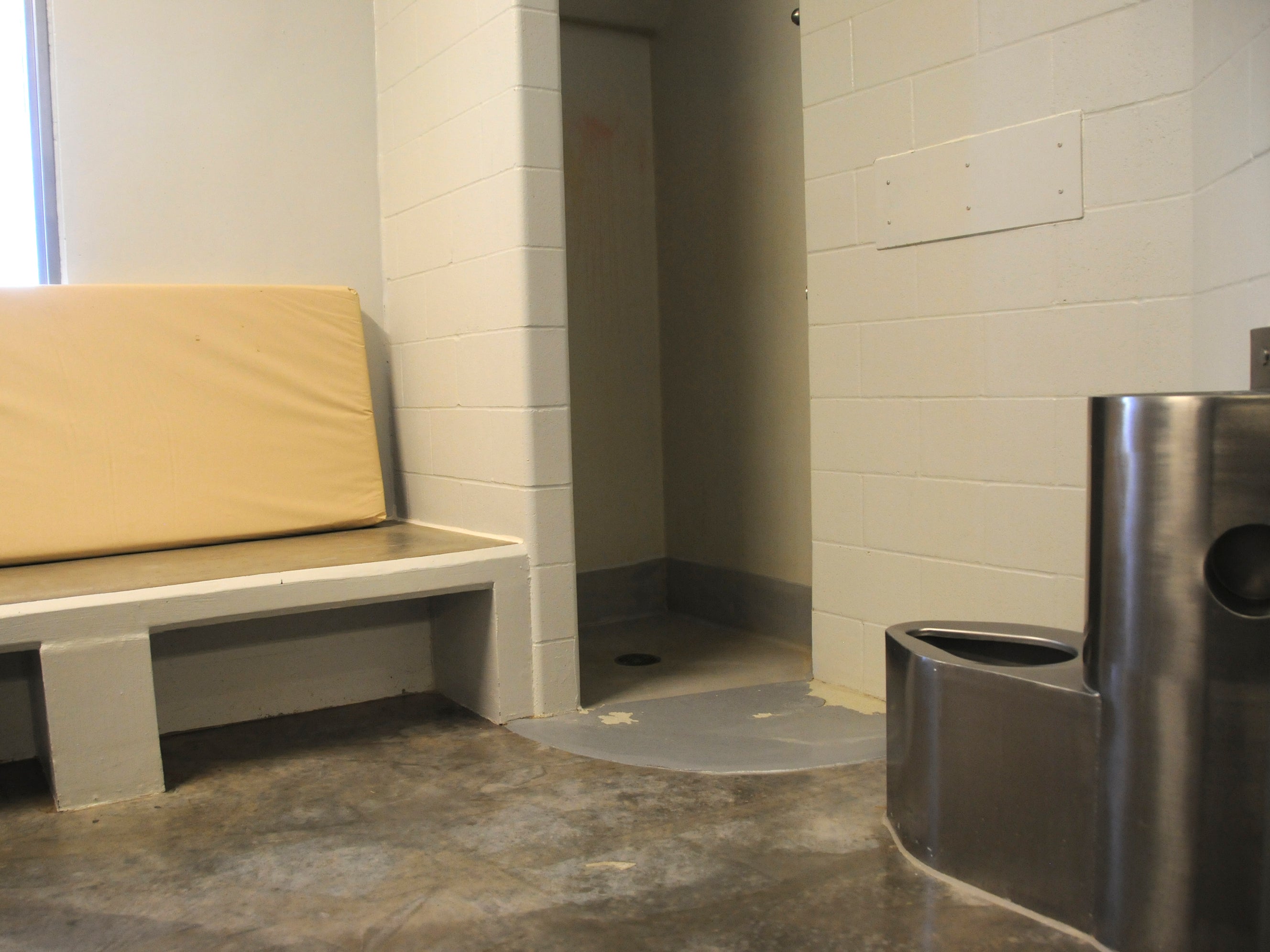 An undated photo provided by the Minnesota Department of Corrections shows a cell in the Administrative Control Unit at the Oak Park Heights facility in Minnesota