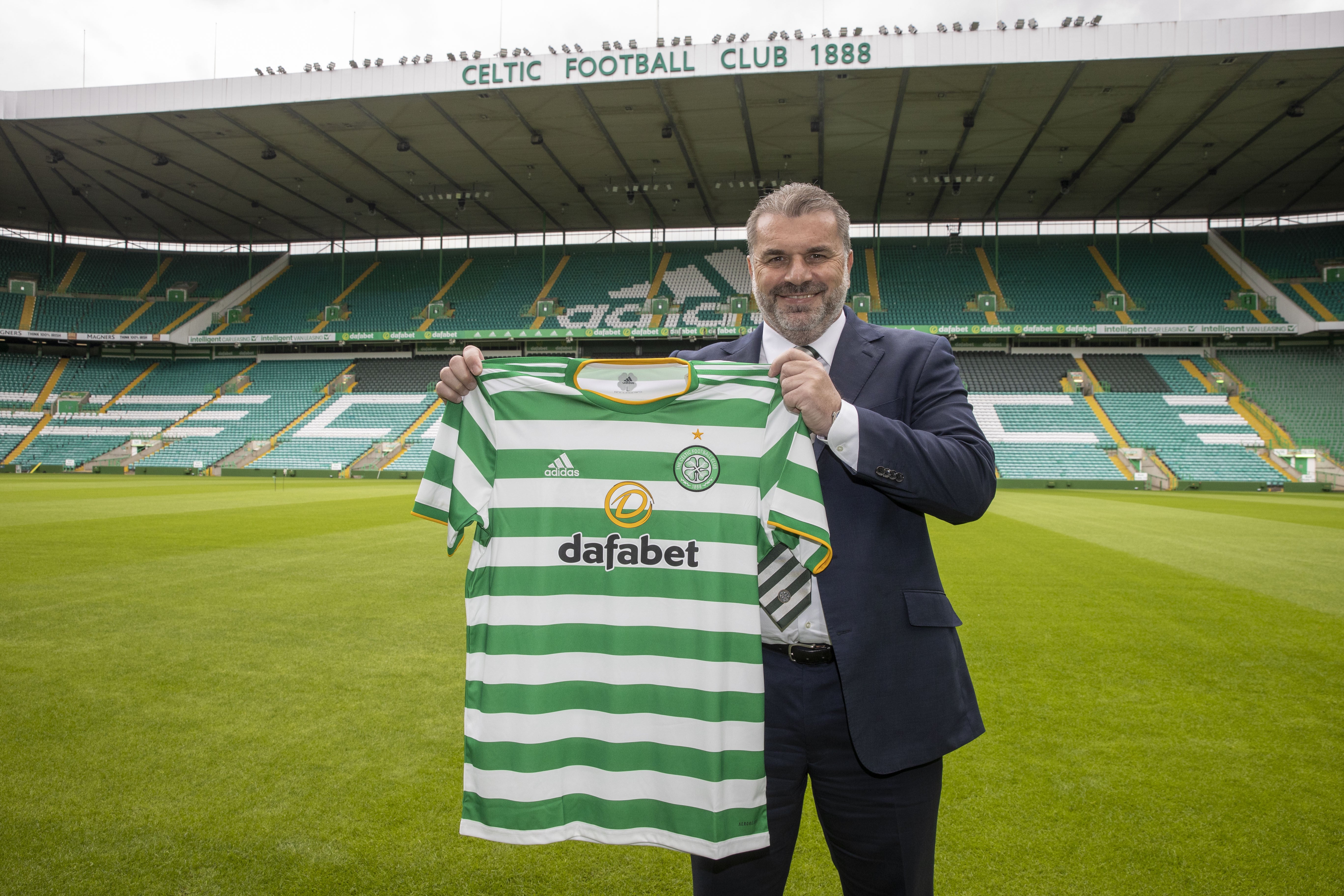 Ange Postecoglou Is unveiled at Celtic Park