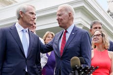 Biden taking bipartisan infrastructure deal on the road