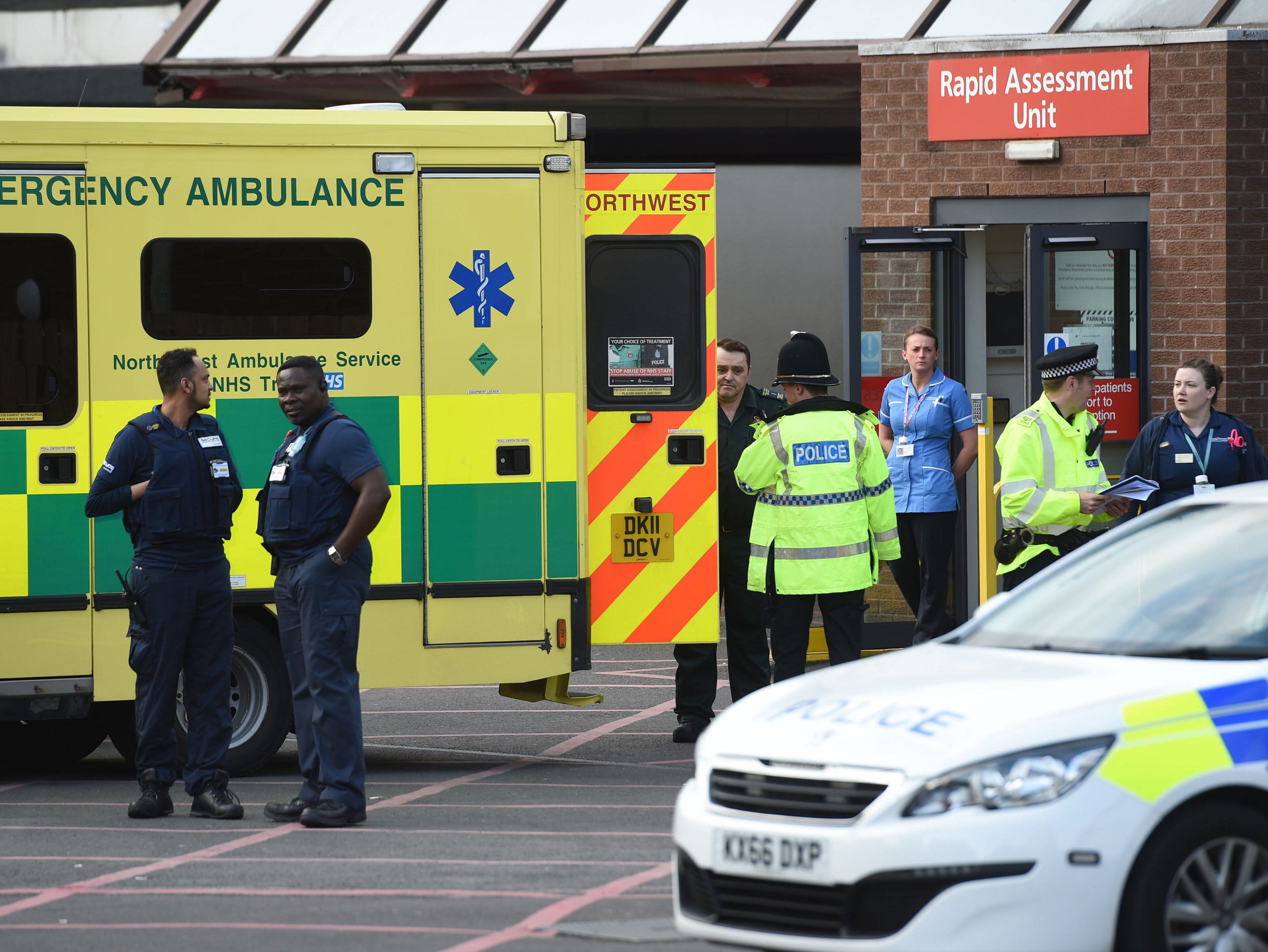 Manchester Royal Infirmary has come under increasing pressure in recent days