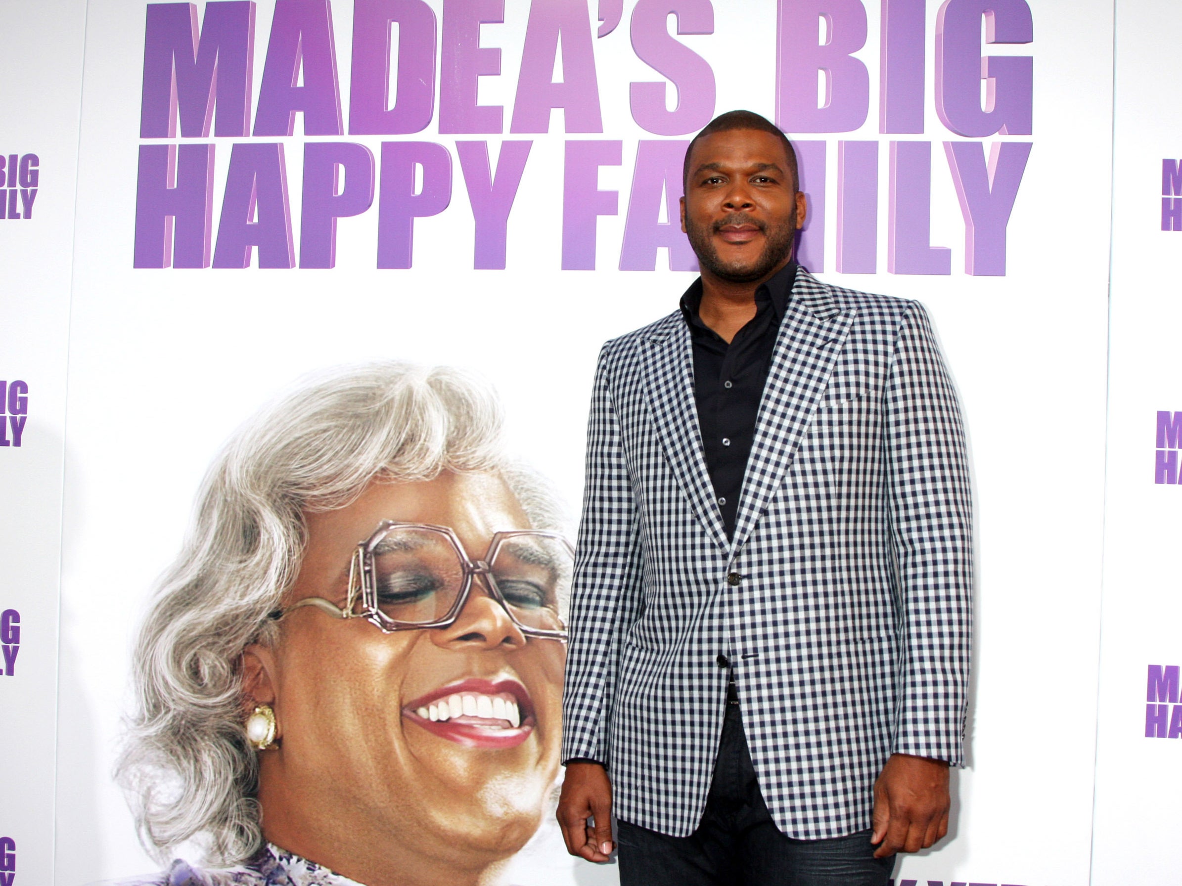 Tyler Perry at the premiere of ‘Madea’s Big Happy Family’ in 2011