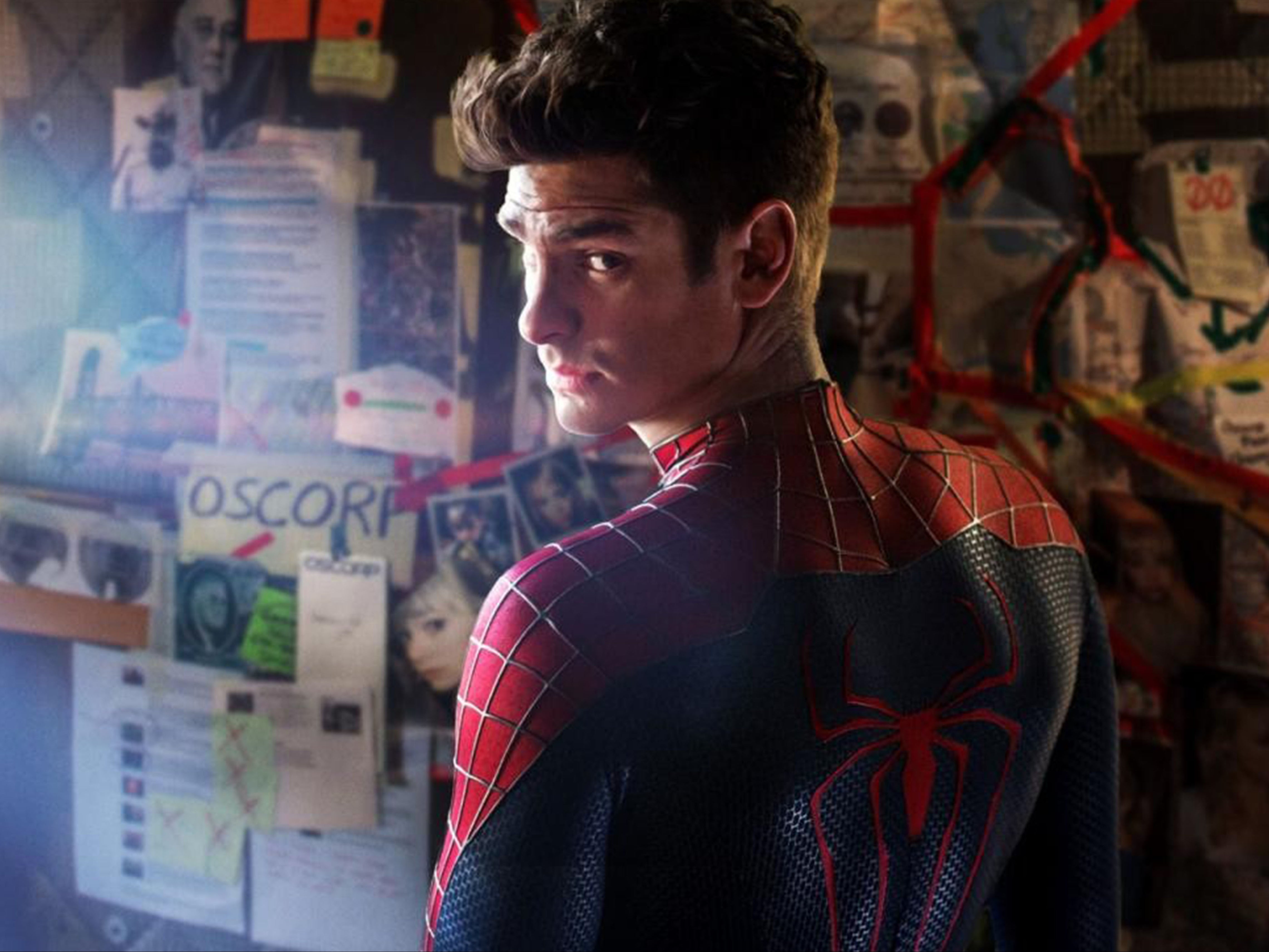 Andrew Garfield in ‘The Amazing Spider-Man 2'