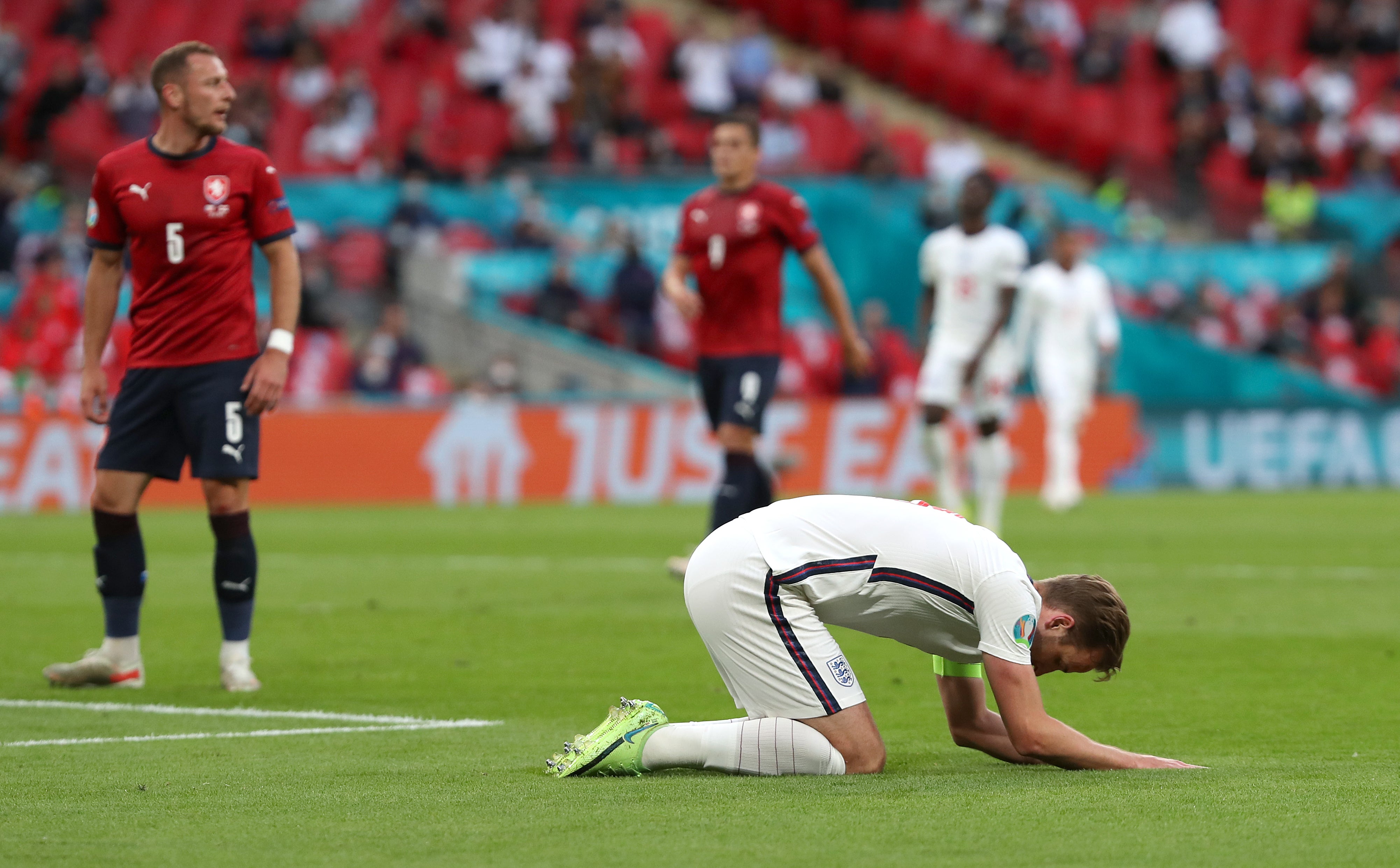 England have been frustrated in front of goal so far at Euro 2020