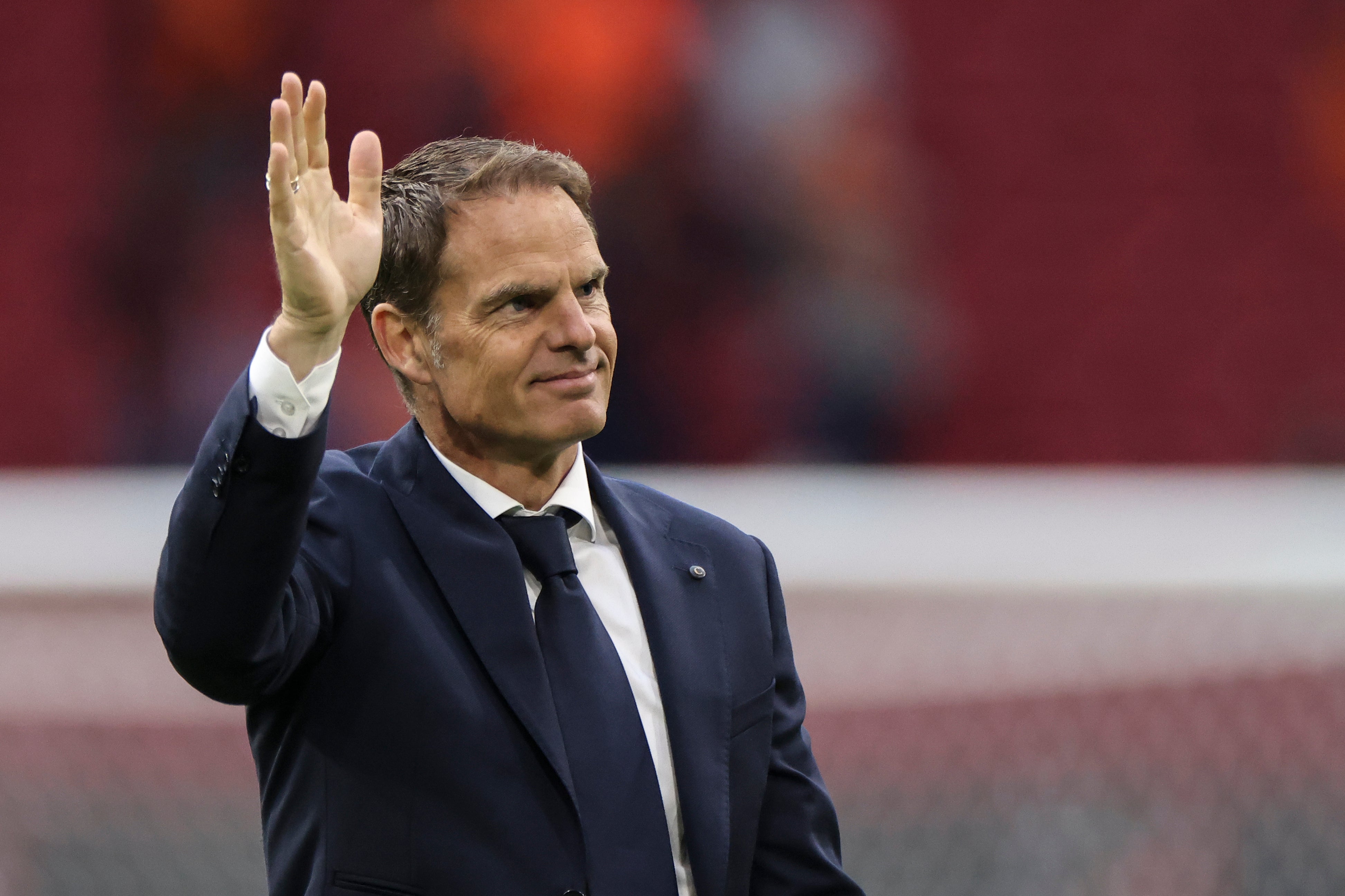 Holland manager Frank De Boer