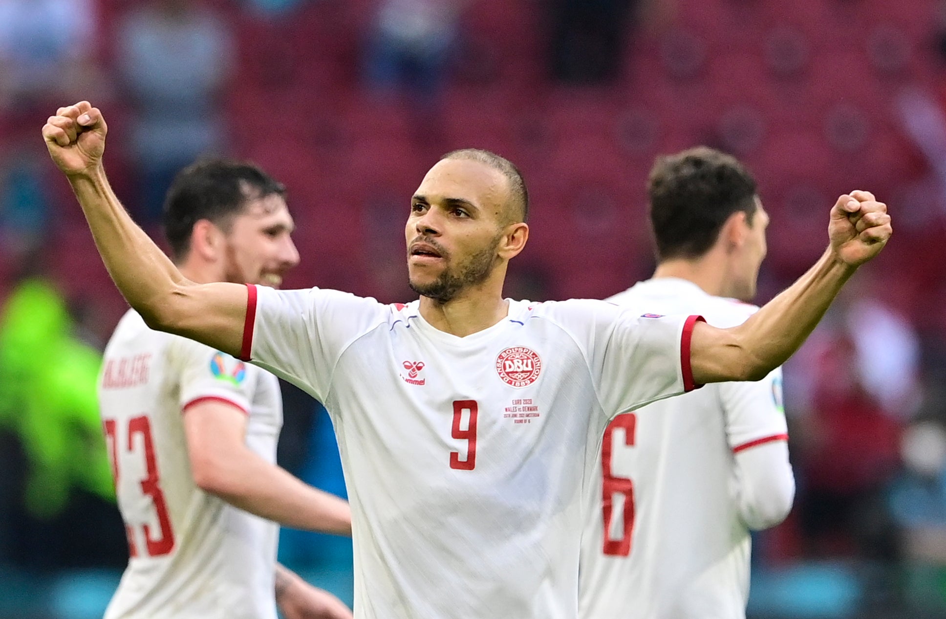 Martin Braithwaite is a Denmark international