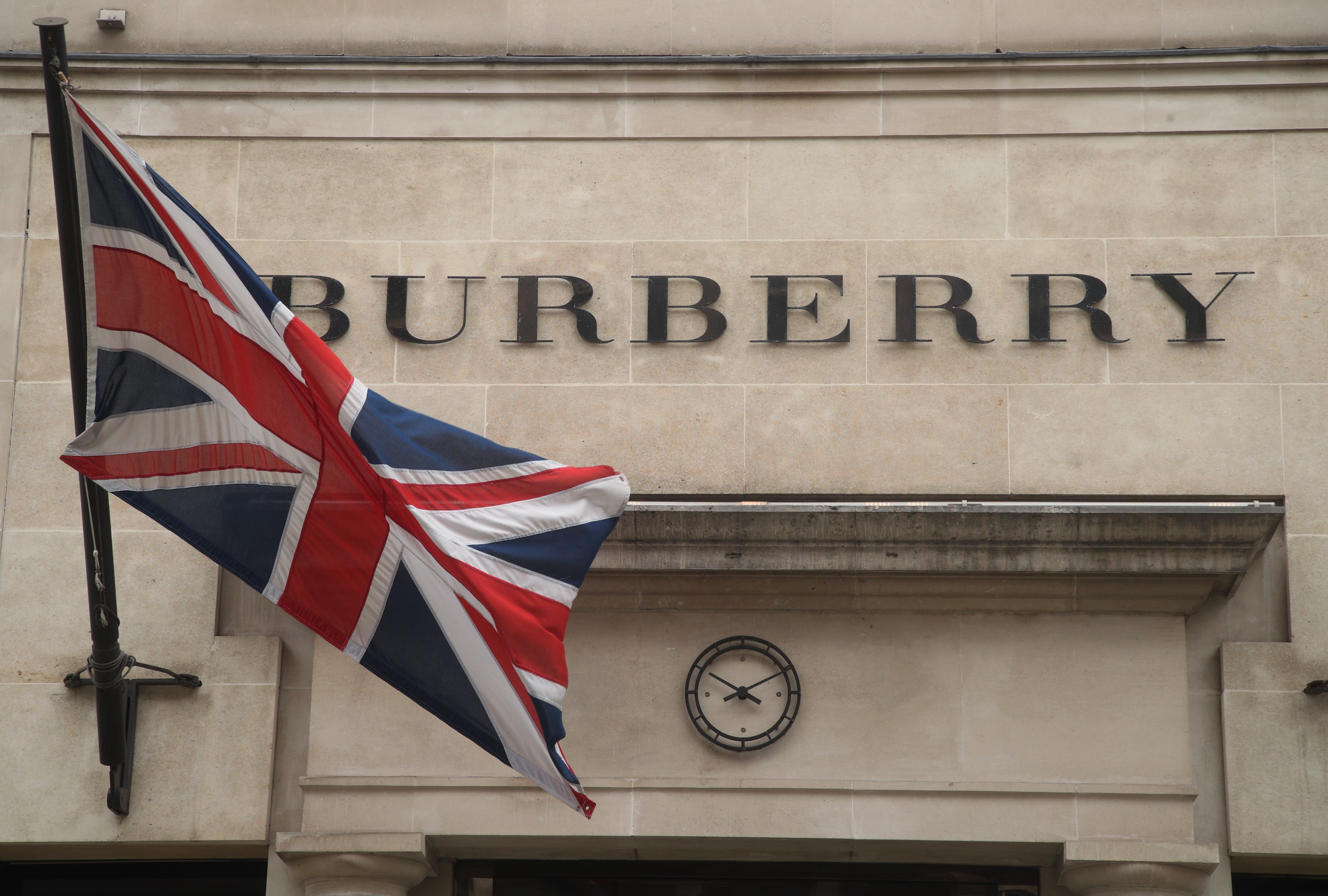 Burberry sign