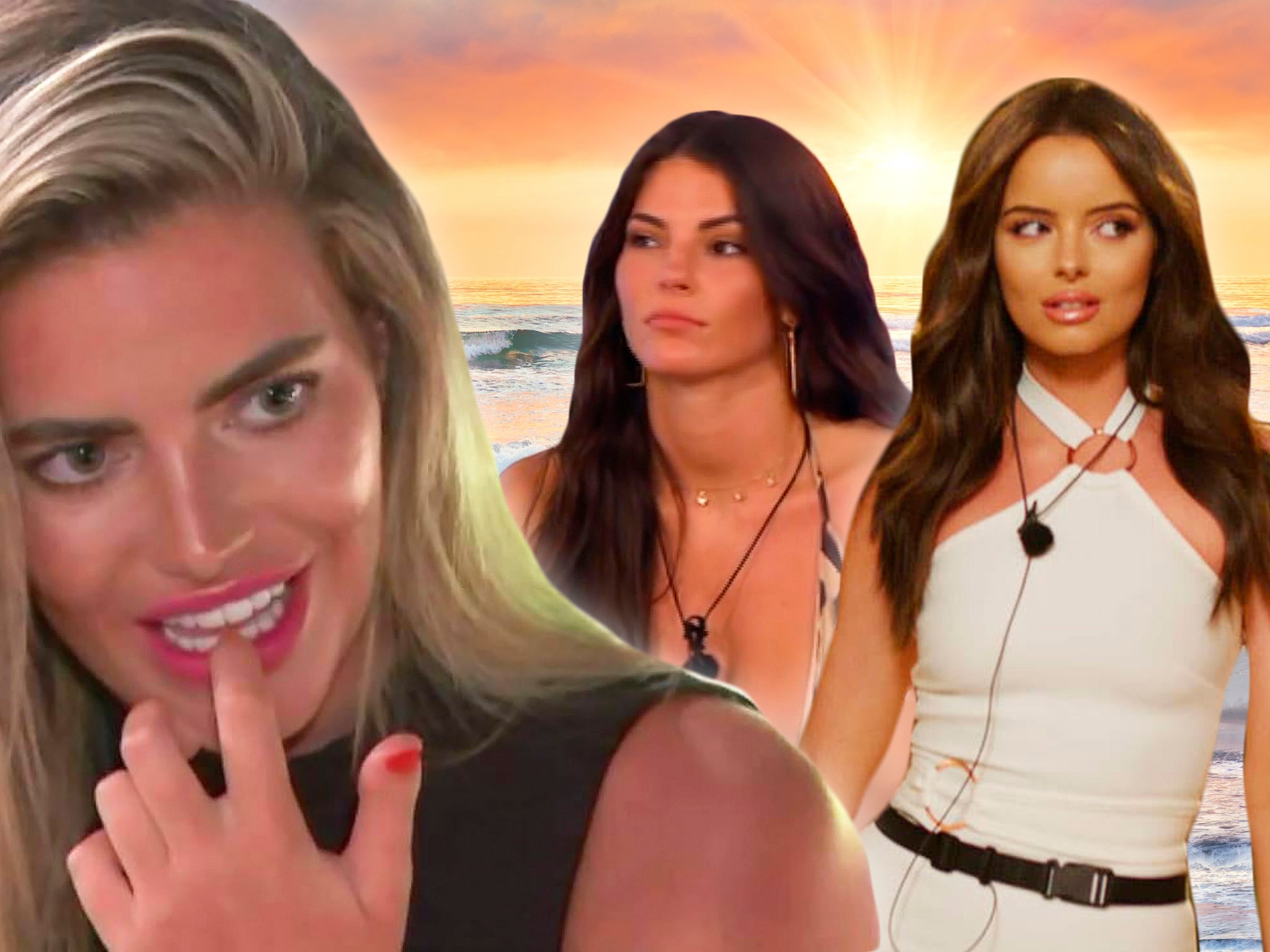 ‘Love Island’ stars Megan Barton-Hanson, Rebecca Gormley and Maura Higgins