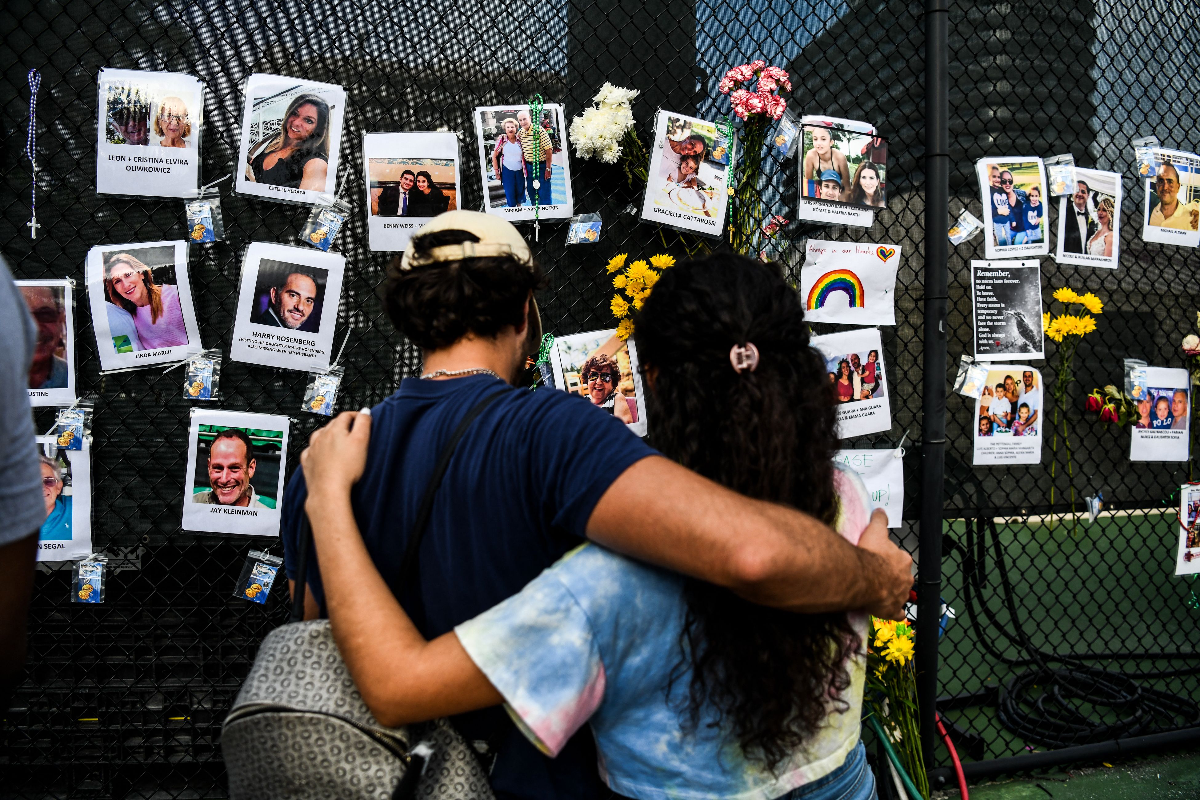 Makeshift memorial