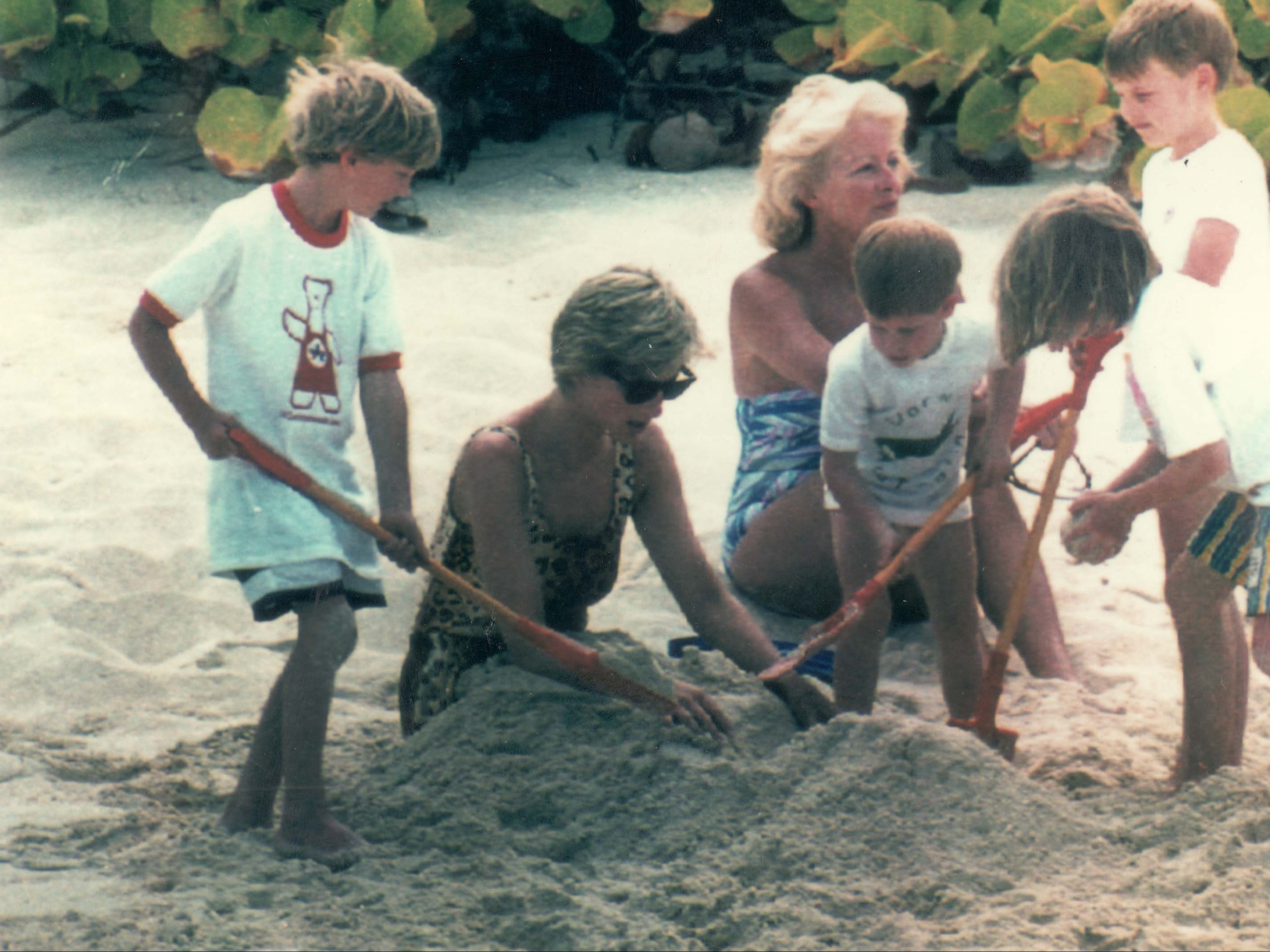 Princess Diana holiday in the Virgin Islands