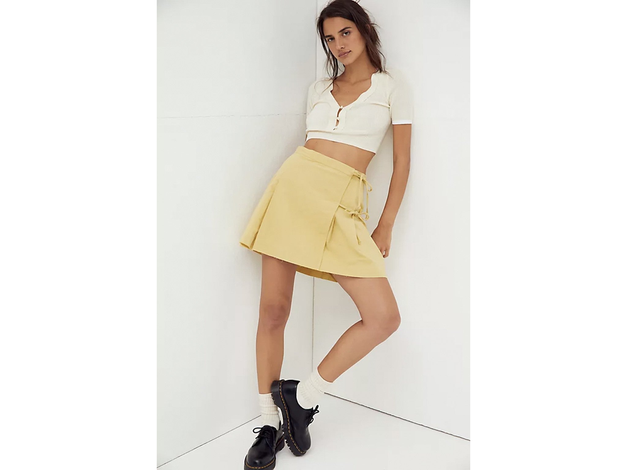 Free People acing it mini skirt indybest