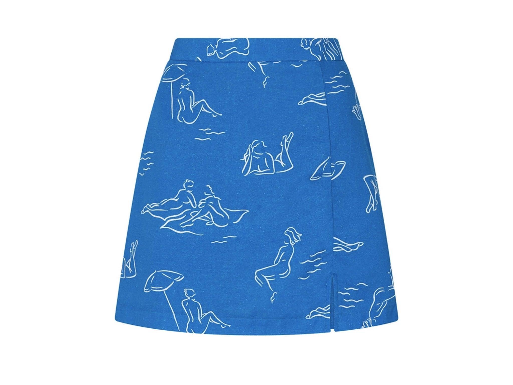 Kitri Studio Josie blue sunbathers mini skirt indybest