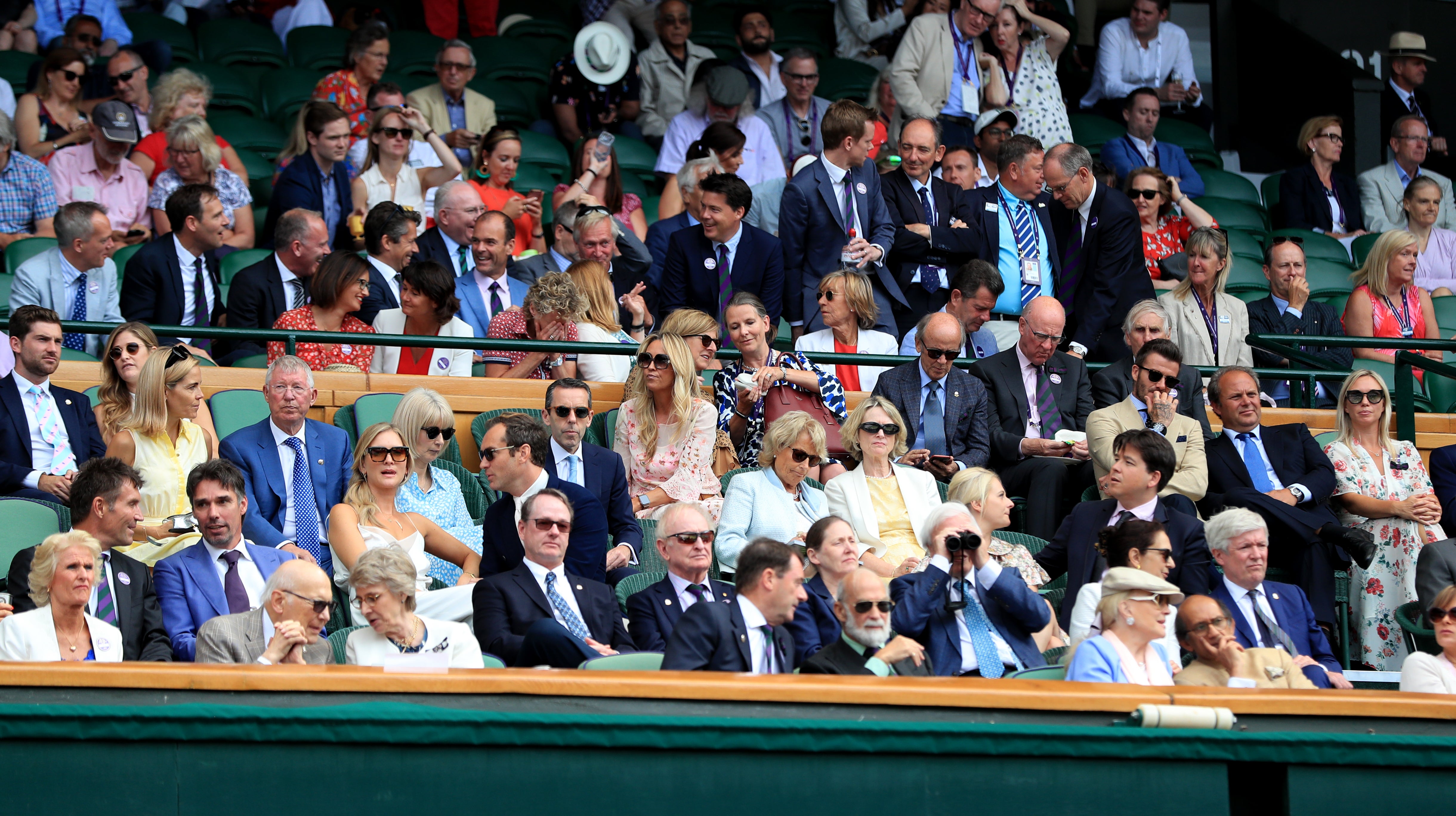 The Royal Box at Wimbledon