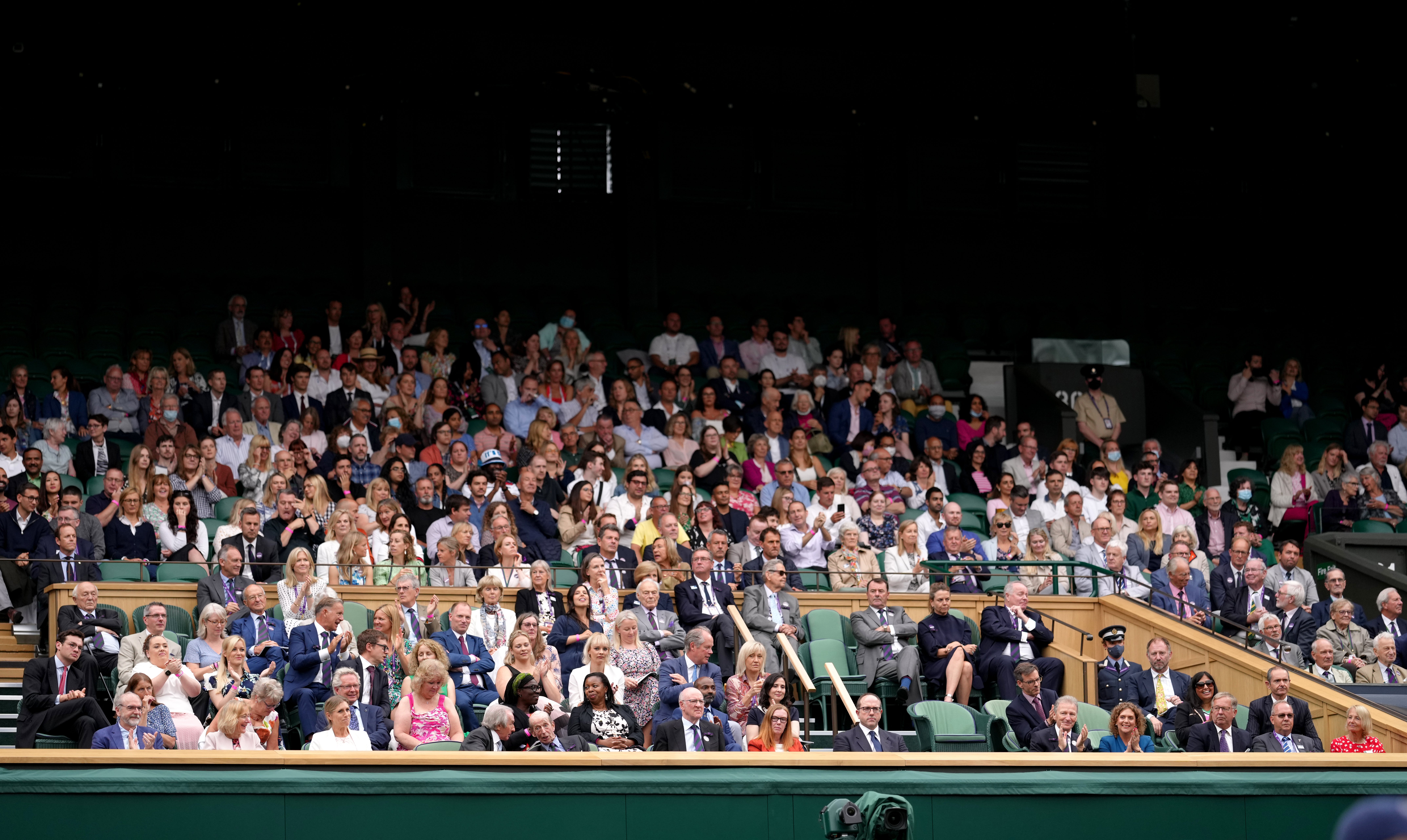 The Royal Box at Wimbledon