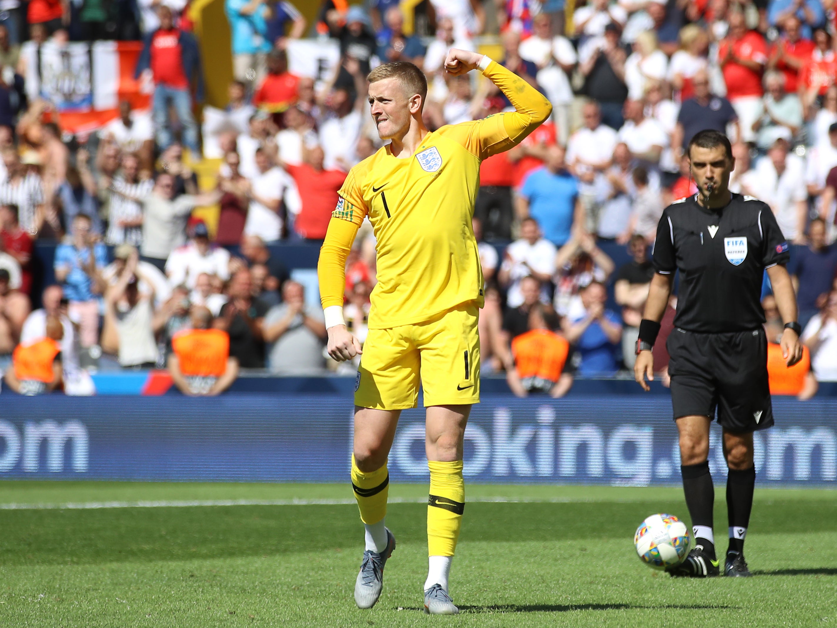 Jordan Pickford scored his one and only penalty