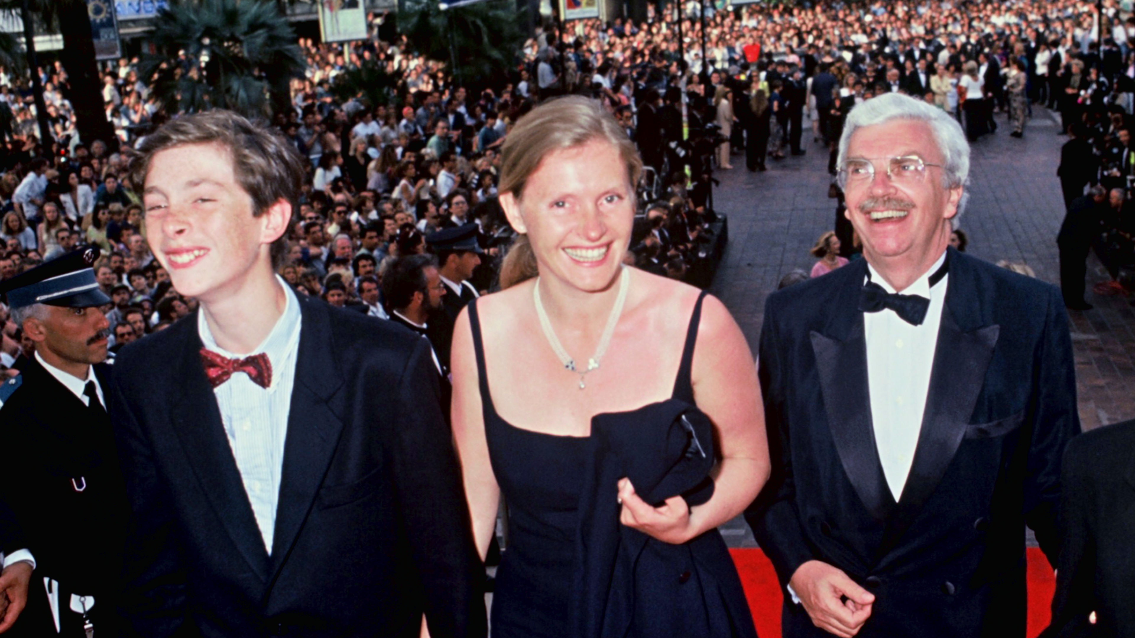 Family: Pierre-Louis, Sophie and Daniel Toscan du Plantier