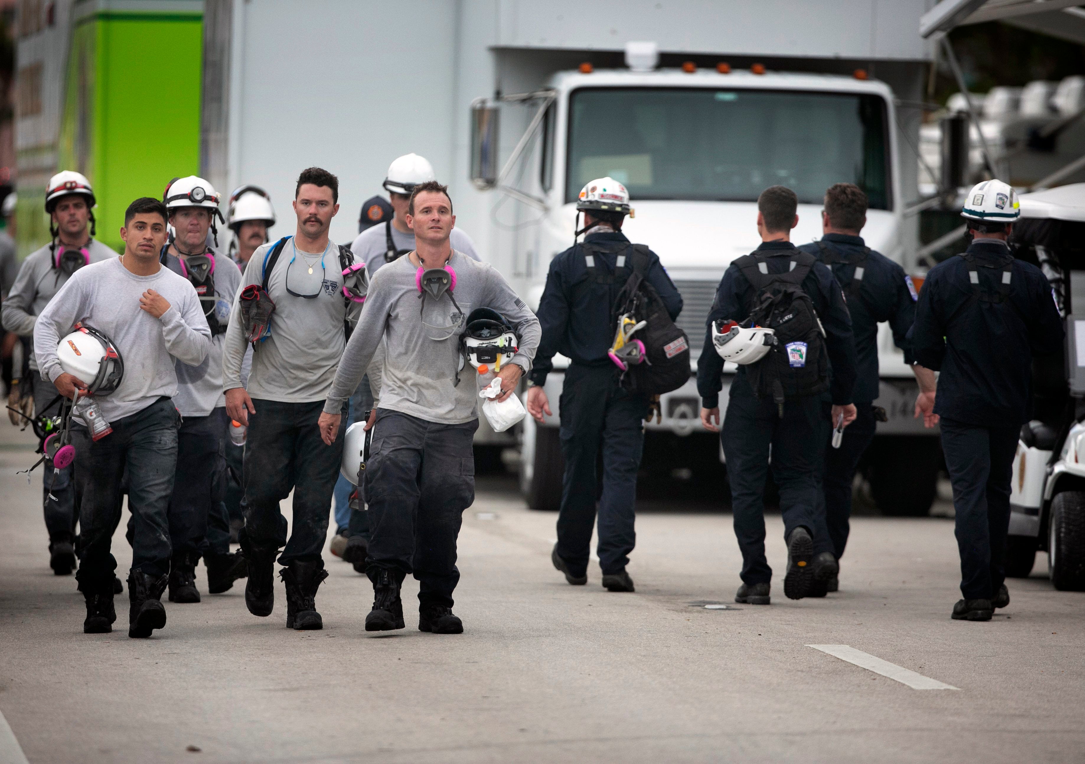 APTOPIX Building Collapse Miami