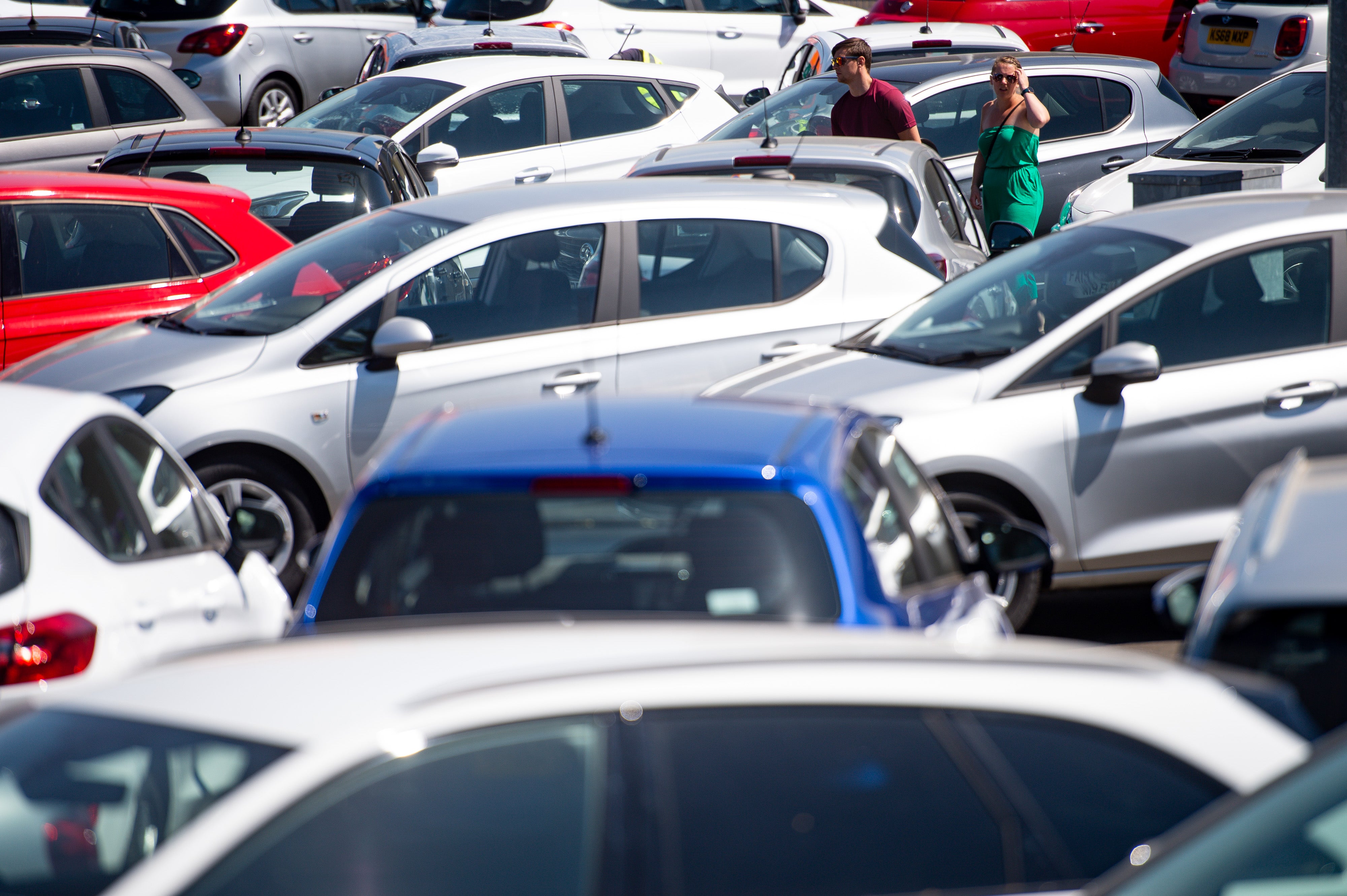 A car showroom