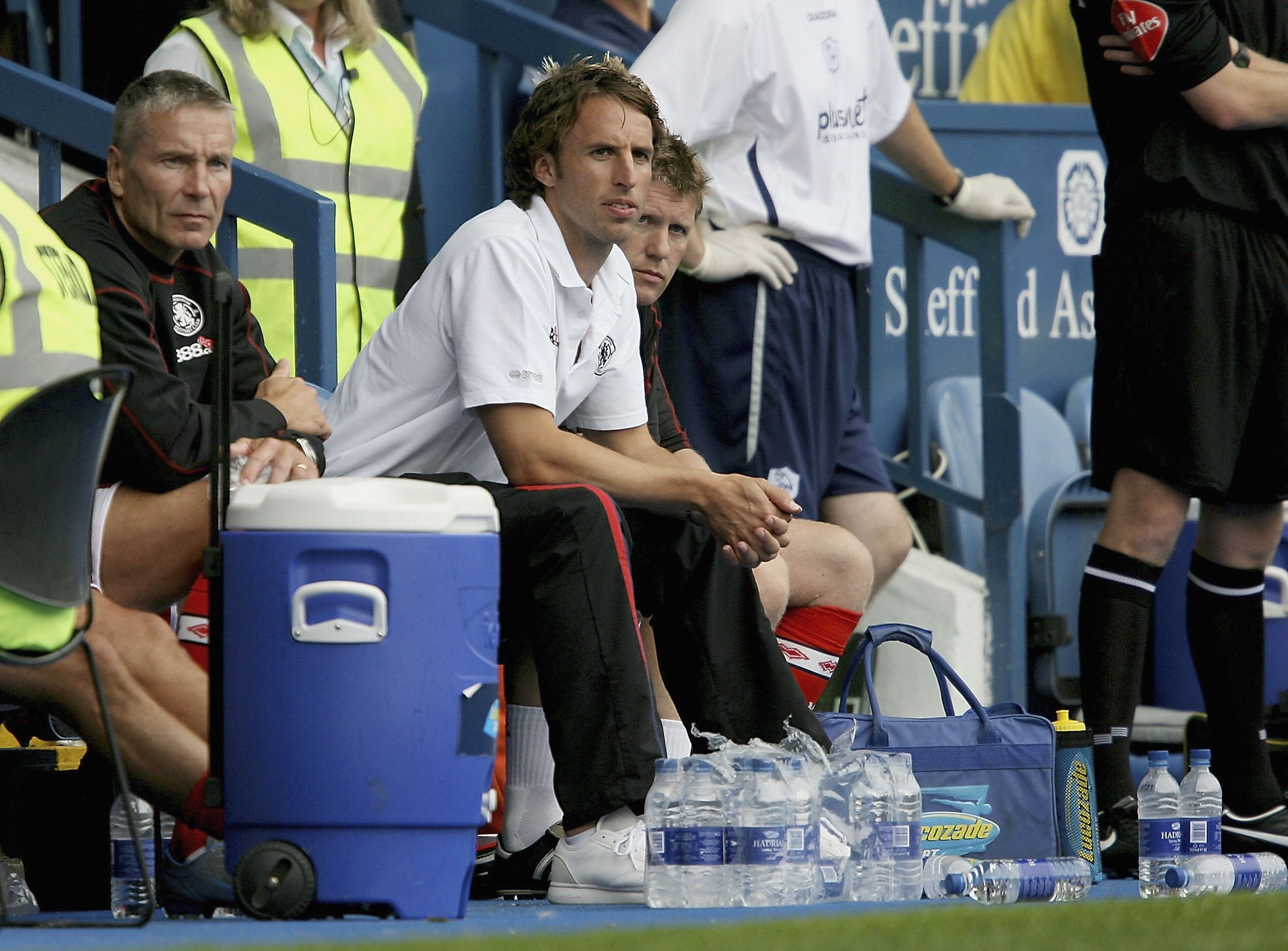 Southgate during his time with Middlesbrough