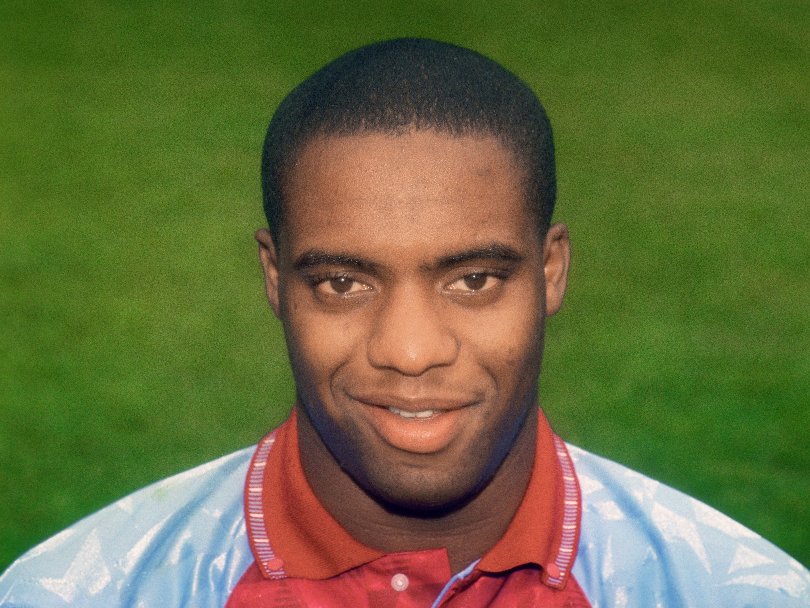 Ex-Aston Villa striker Dalian Atkinson pictured in July 1991