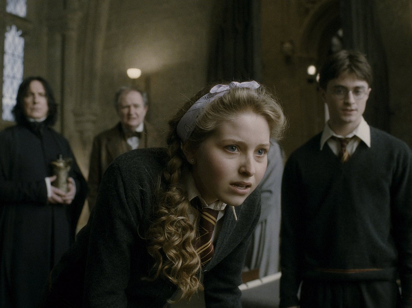 Witch in training: Jessie Cave as Lavender Brown in ‘Harry Potter and the Half-Blood Prince’