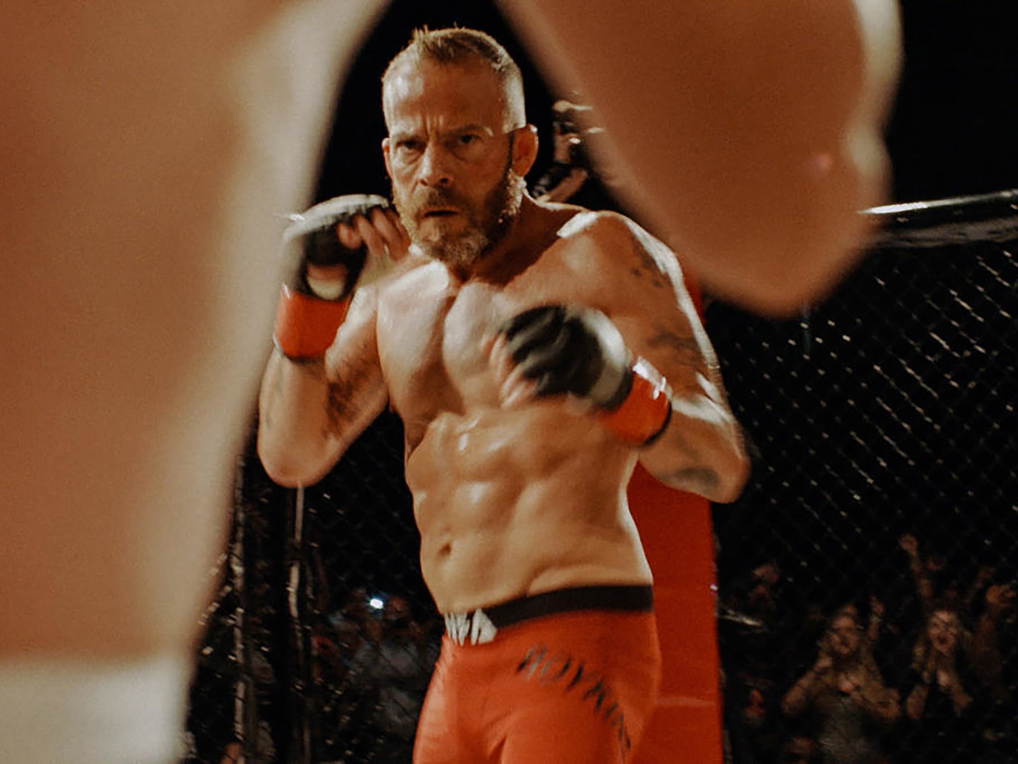 Agent of chaos: Dorff as an MMA fighter in ‘Embattled'