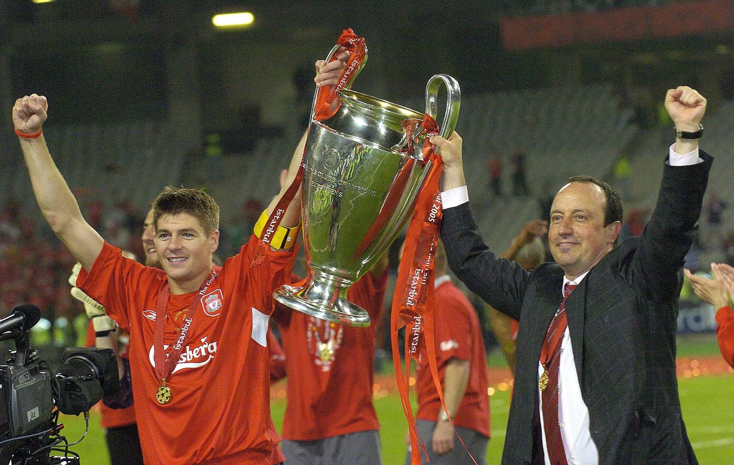 Gerrard enjoys his crowning moment in Istanbul