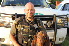 Sniffer dog tracks down missing six-year-old girl