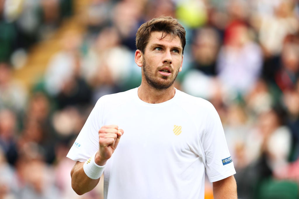 Norrie recovered from losing the first set to get through to the second round at Wimbledon