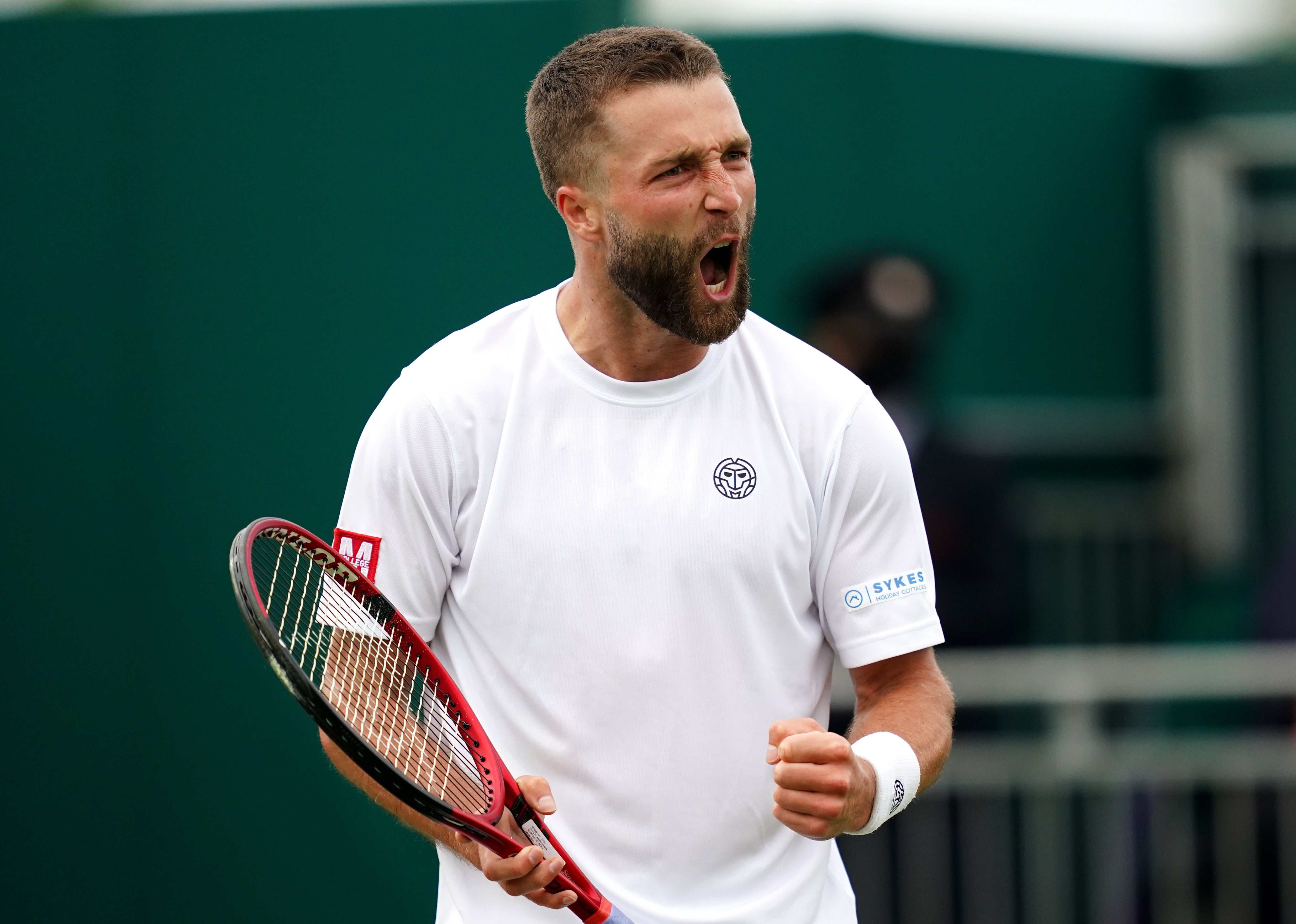 Liam Broady saw his Wimbledon challenge end to Diego Schwartzman