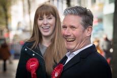 Angela Rayner says reported Labour leadership challenge to Keir Starmer is ‘news to me’