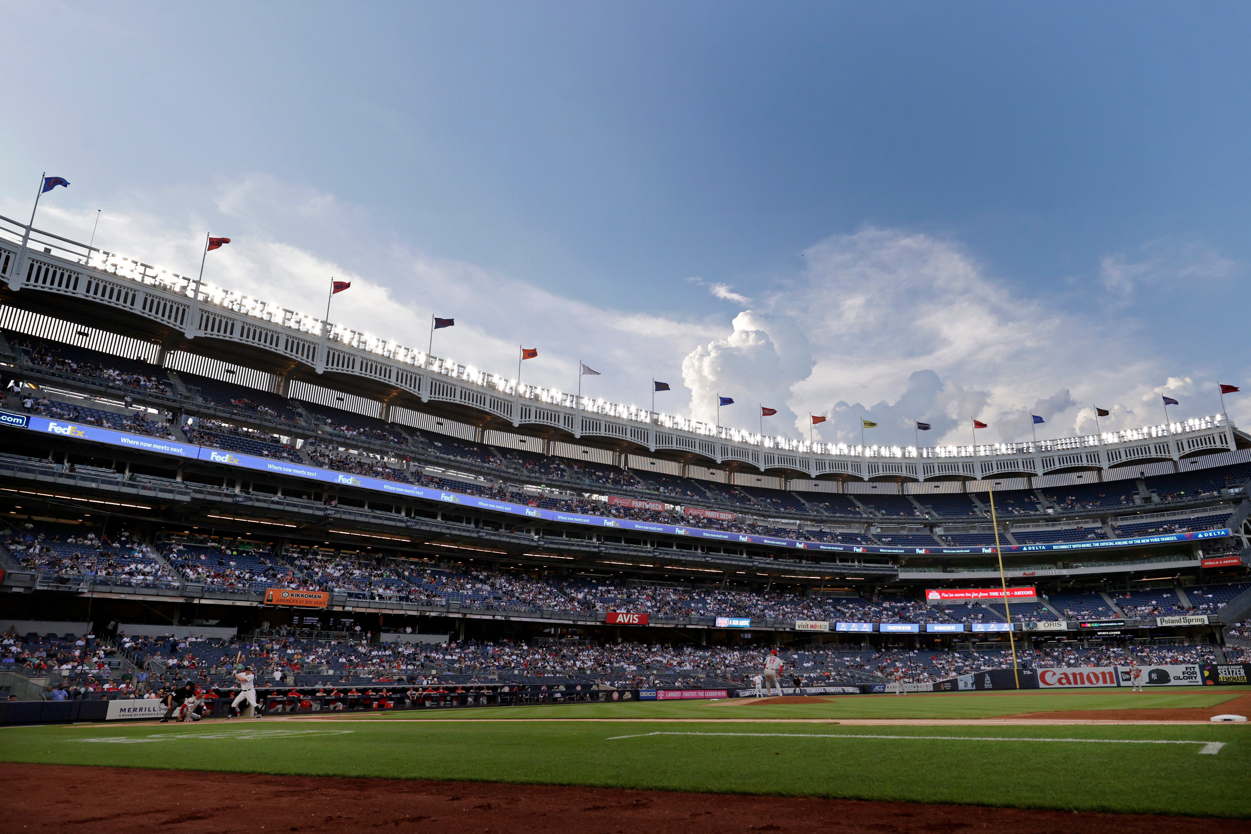 Angels Yankees Baseball