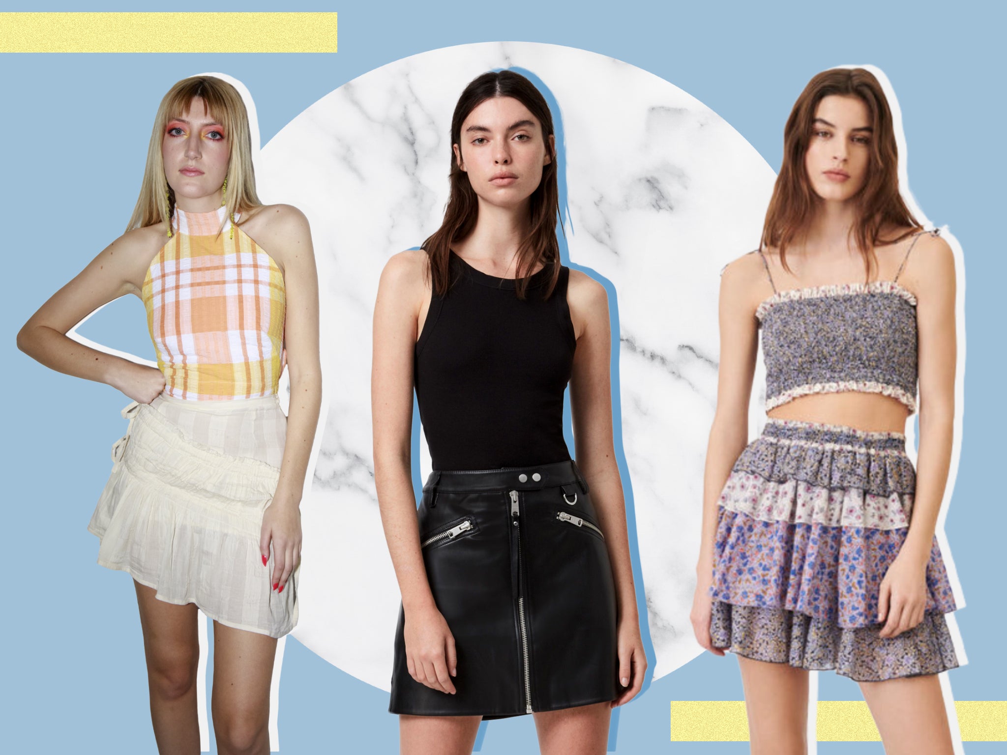 Barely-there skirts have been spotted all over the Spring/Summer runways this year