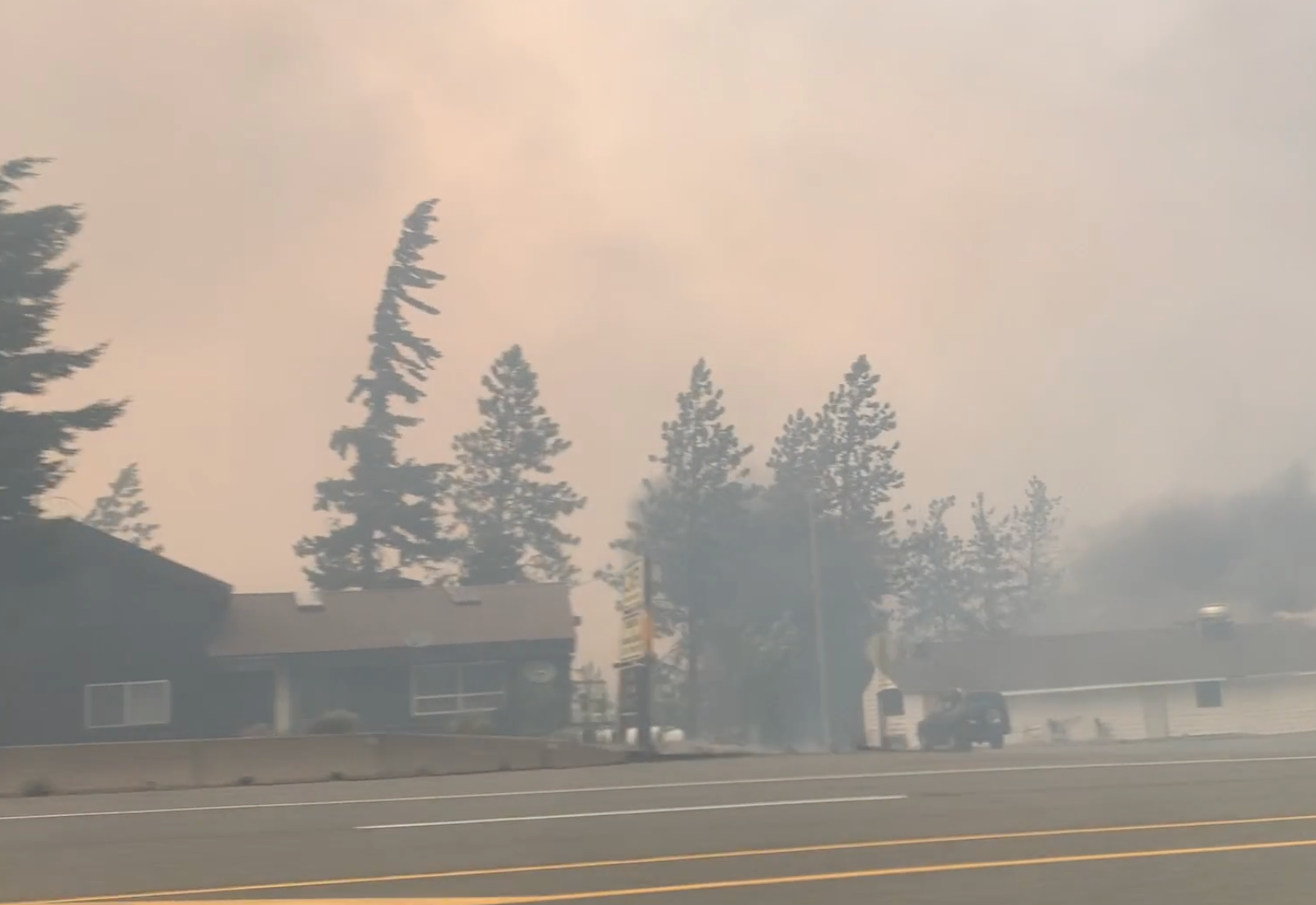 Residents were told to evacuate the town of Lytton on Wednesday evening. The town broke several temperature records in the days prior