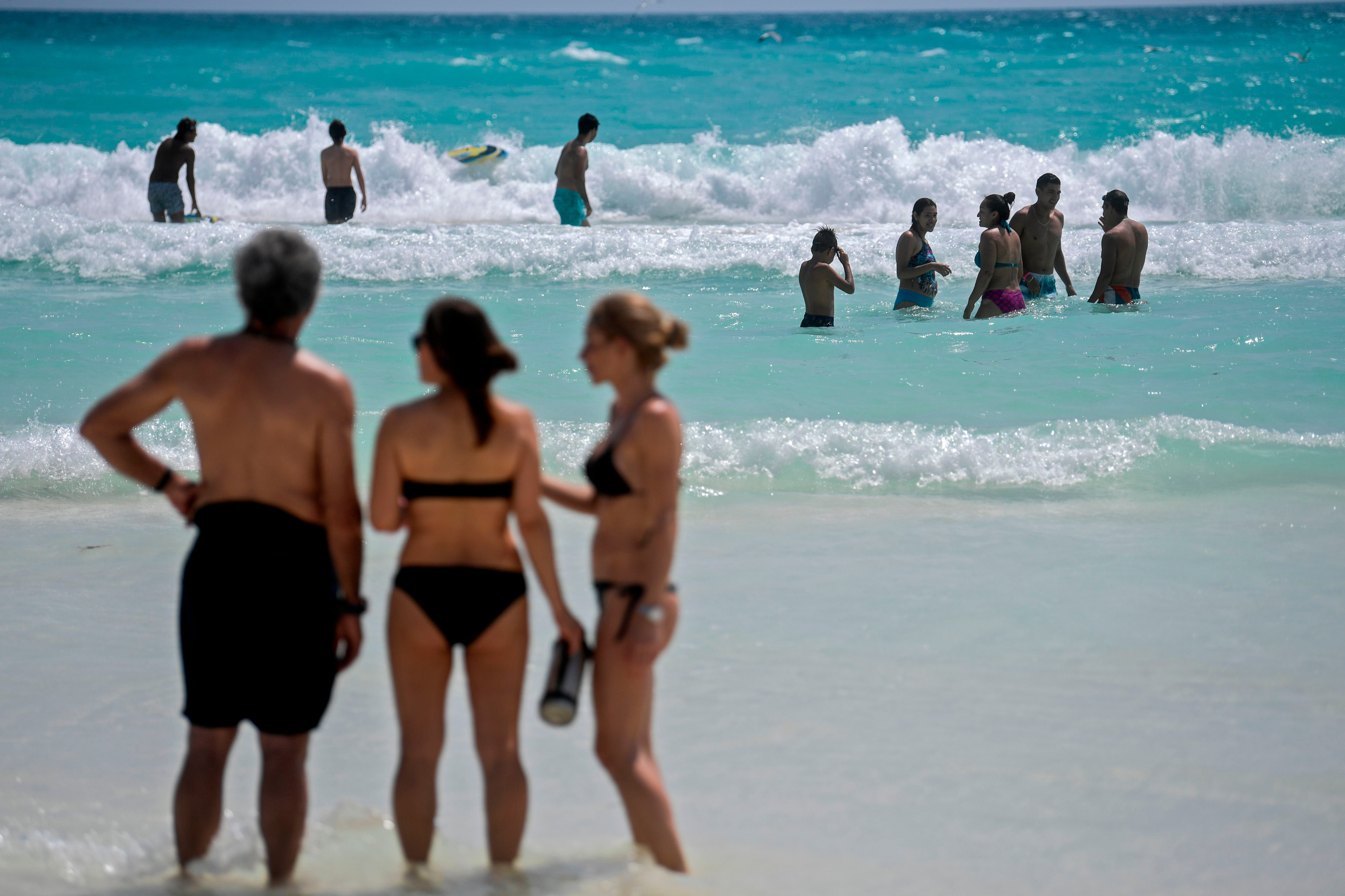 Travel to the Mexican resort of Cancun is deemed a Covid risk