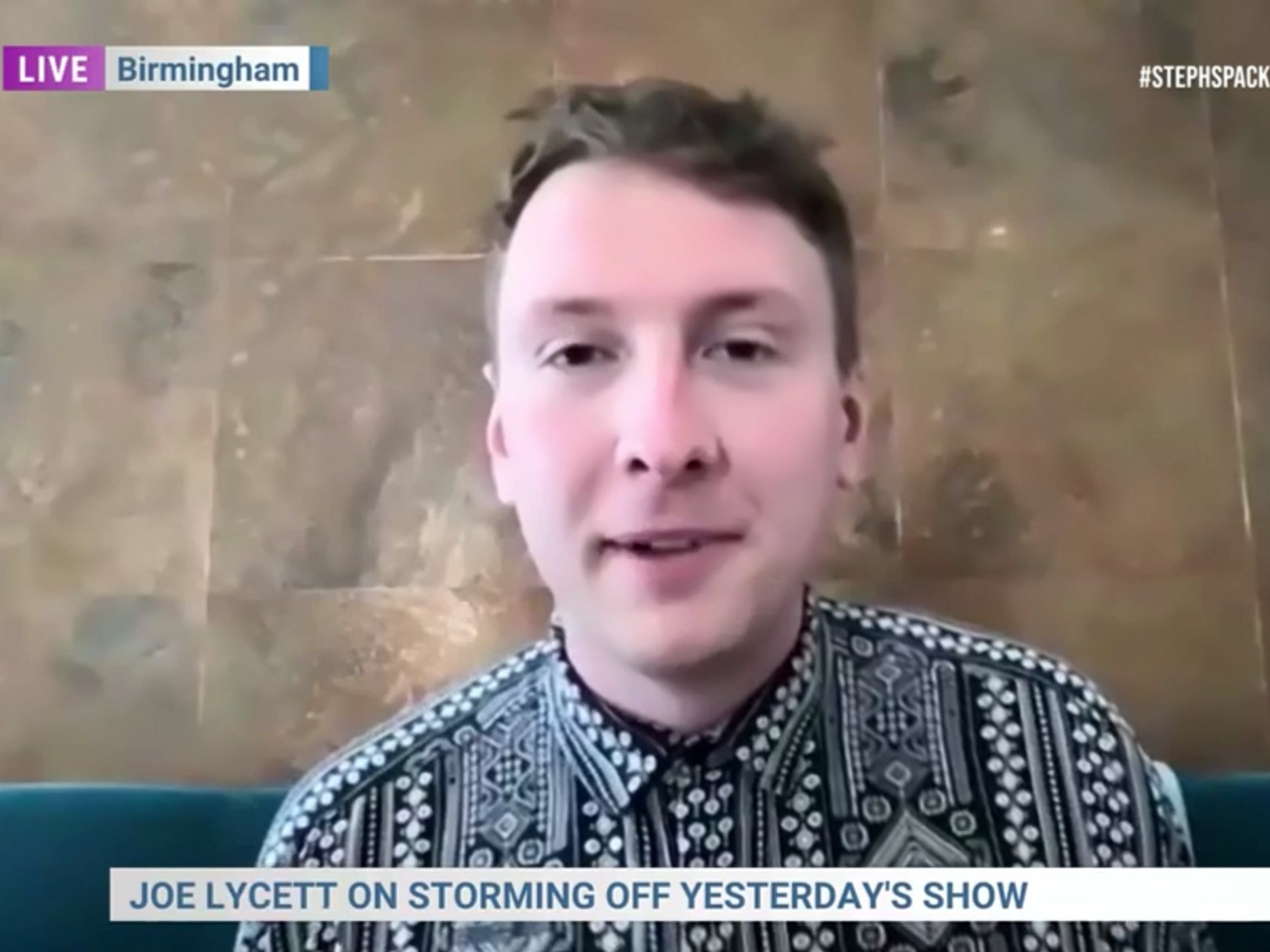 Joe Lycett confirms Steph’s Packed Lunch walk-out was planned to make point about recycling